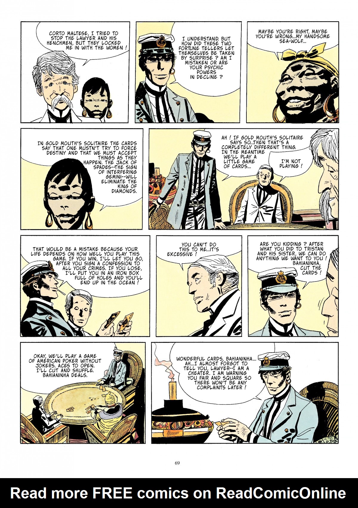 Read online Corto Maltese comic -  Issue # TPB 3 - 57