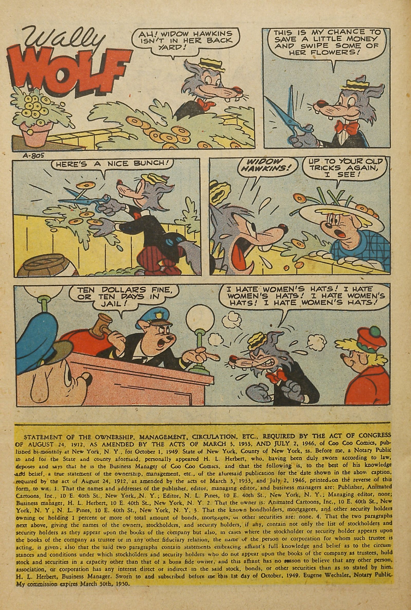 Read online Coo Coo Comics comic -  Issue #50 - 26