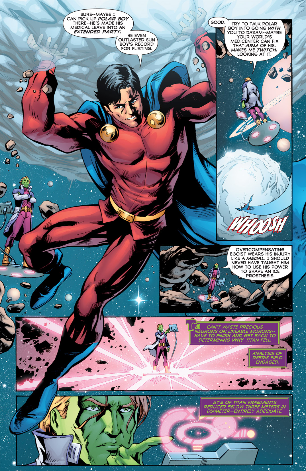 Read online Legion of Super-Heroes (2010) comic -  Issue #2 - 7