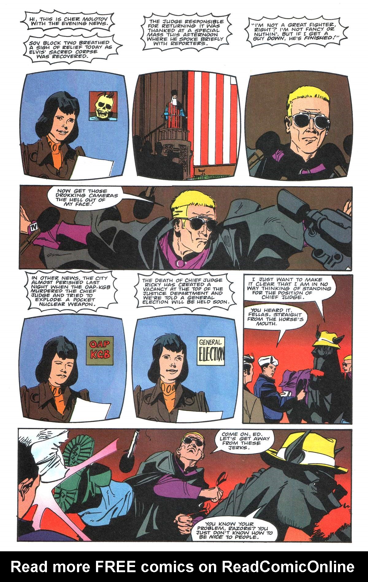 Read online Judge Dredd: The Megazine comic -  Issue #15 - 34