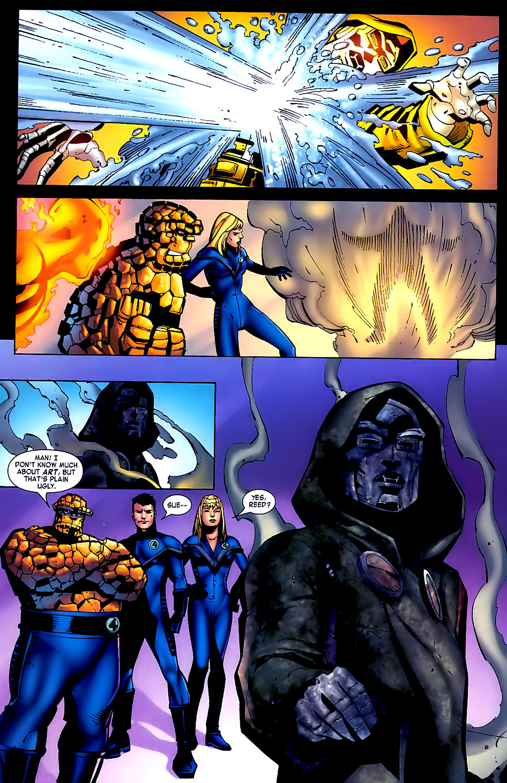 Read online Fantastic Four Movie adaptation comic -  Issue # Full - 52