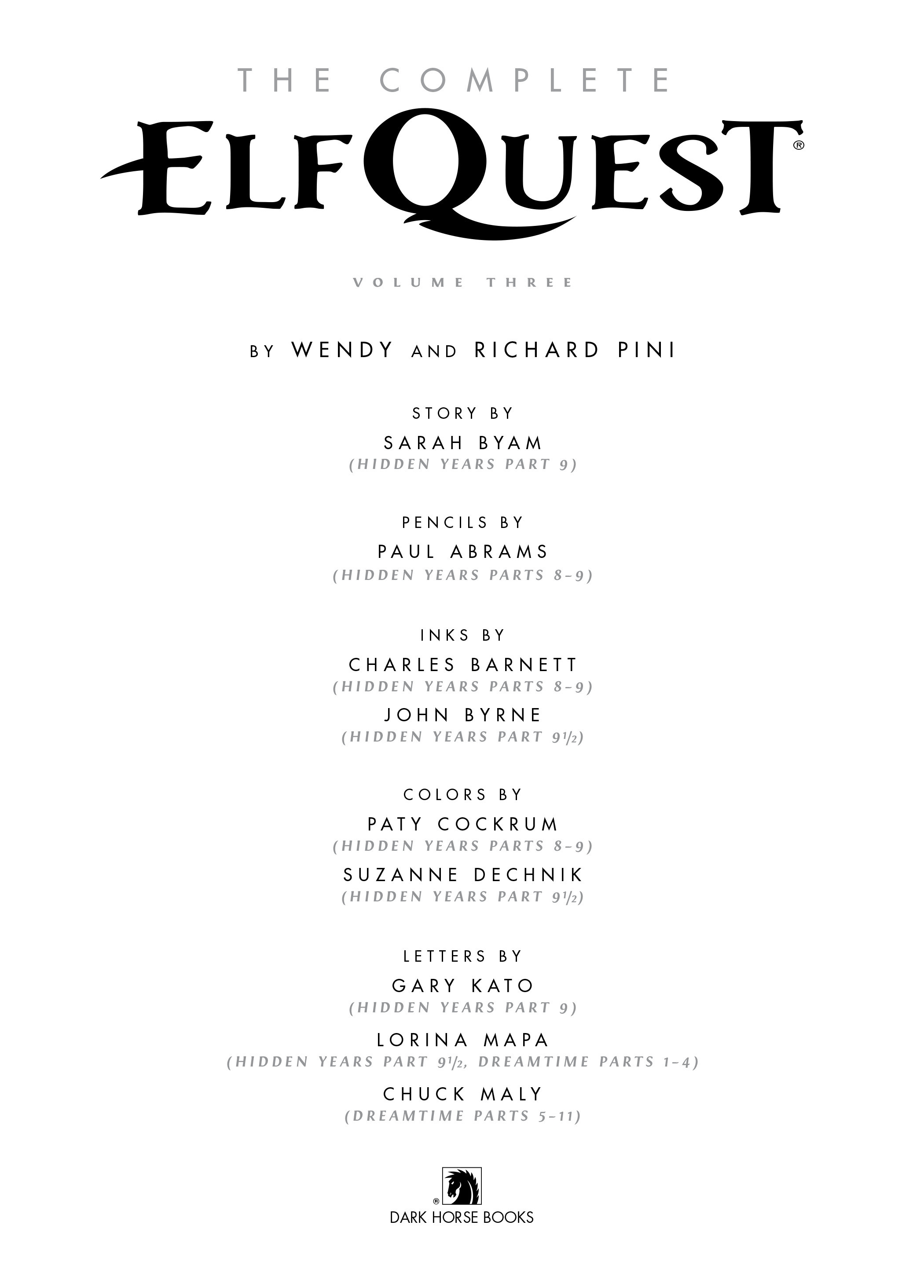 Read online The Complete ElfQuest comic -  Issue # TPB 3 (Part 1) - 5