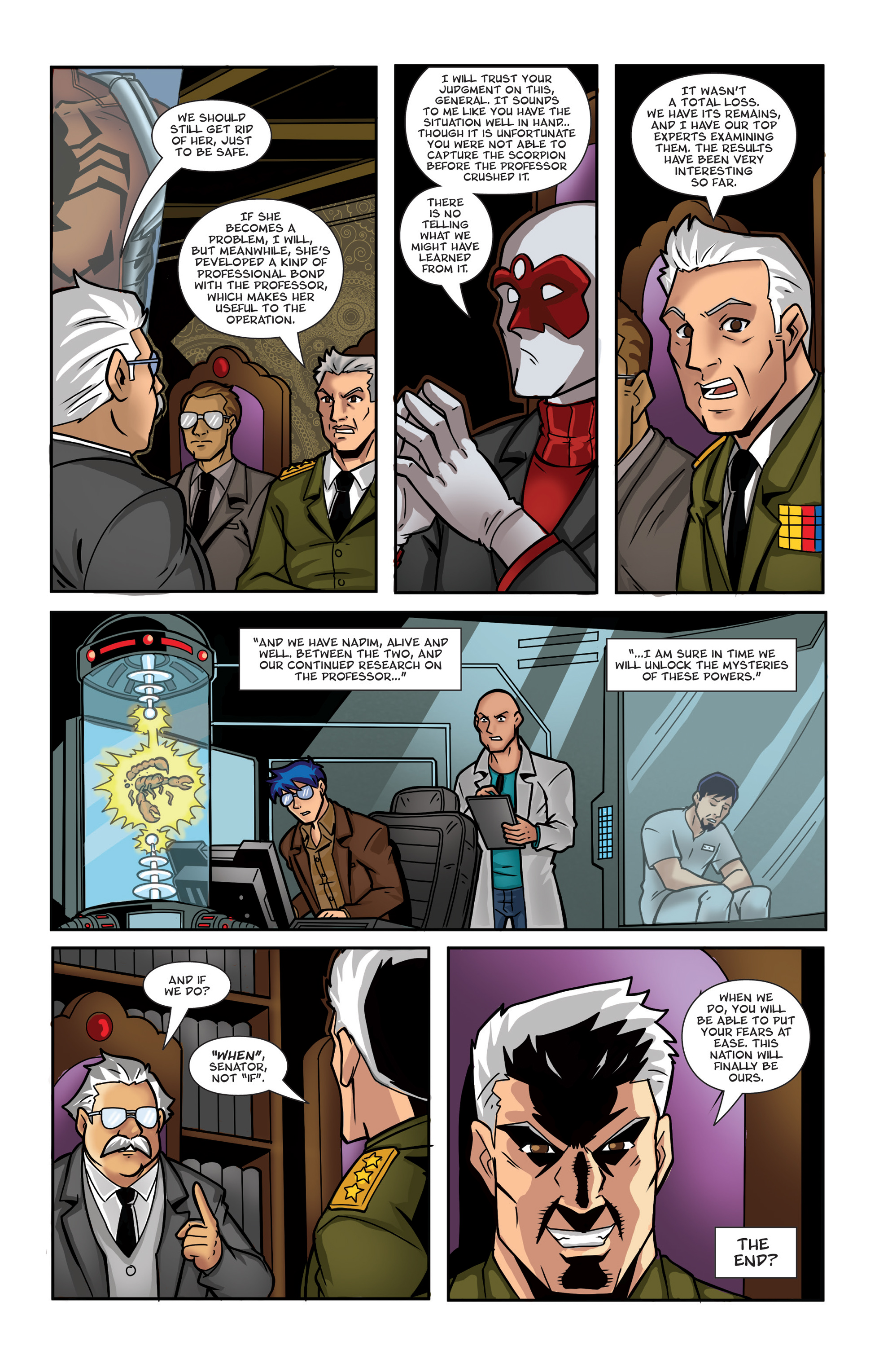 Read online Crimson Scorpion comic -  Issue #3 - 26