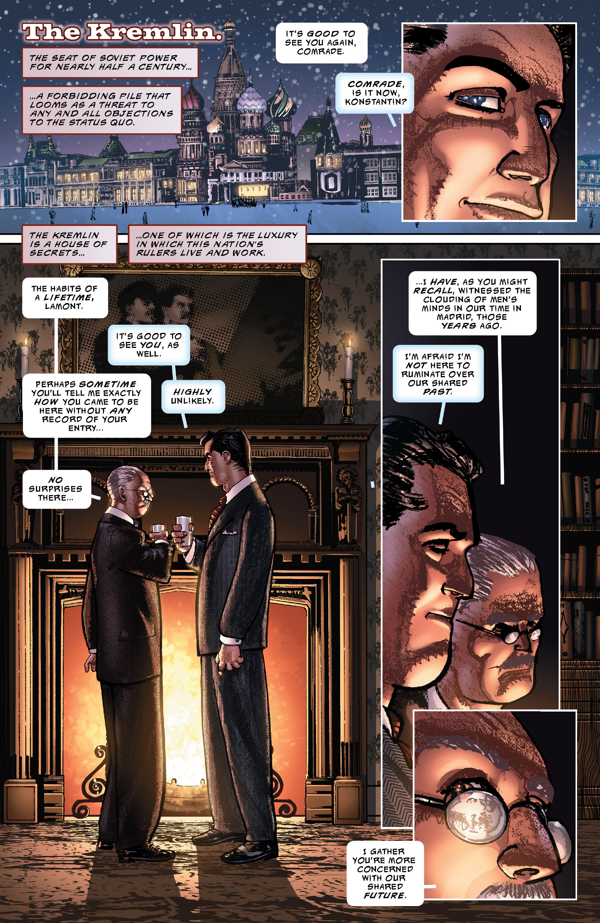 Read online The Shadow: Midnight in Moscow comic -  Issue #5 - 7