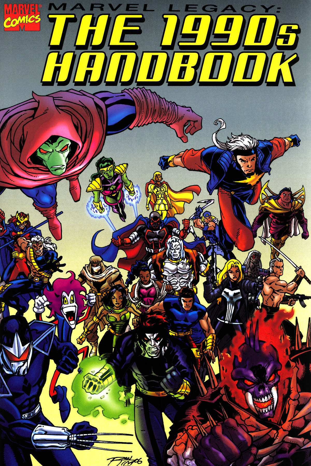 Read online Marvel Legacy:  The 1990's Handbook comic -  Issue # Full - 1