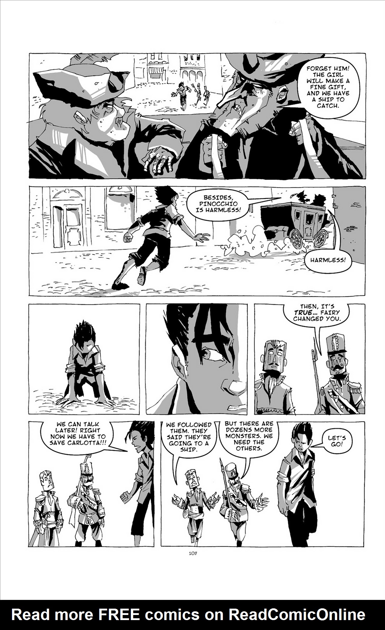 Read online Pinocchio Vampire Slayer And The Great Puppet Theater comic -  Issue # TPB (Part 2) - 18