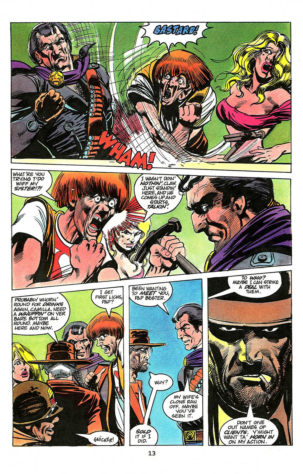 Read online Grimjack comic -  Issue #43 - 17