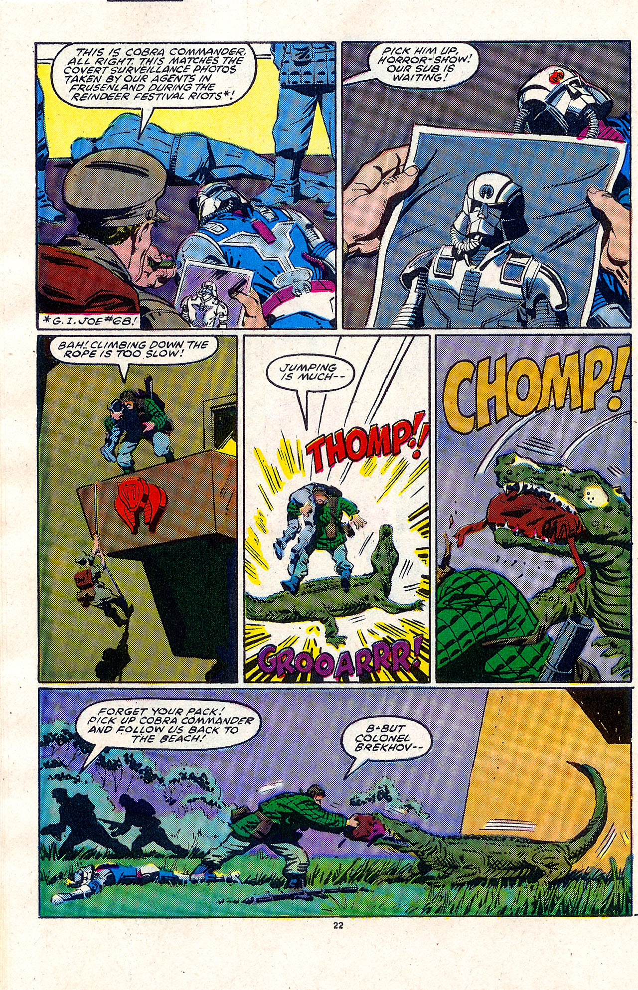 Read online G.I. Joe Yearbook comic -  Issue #4 - 24