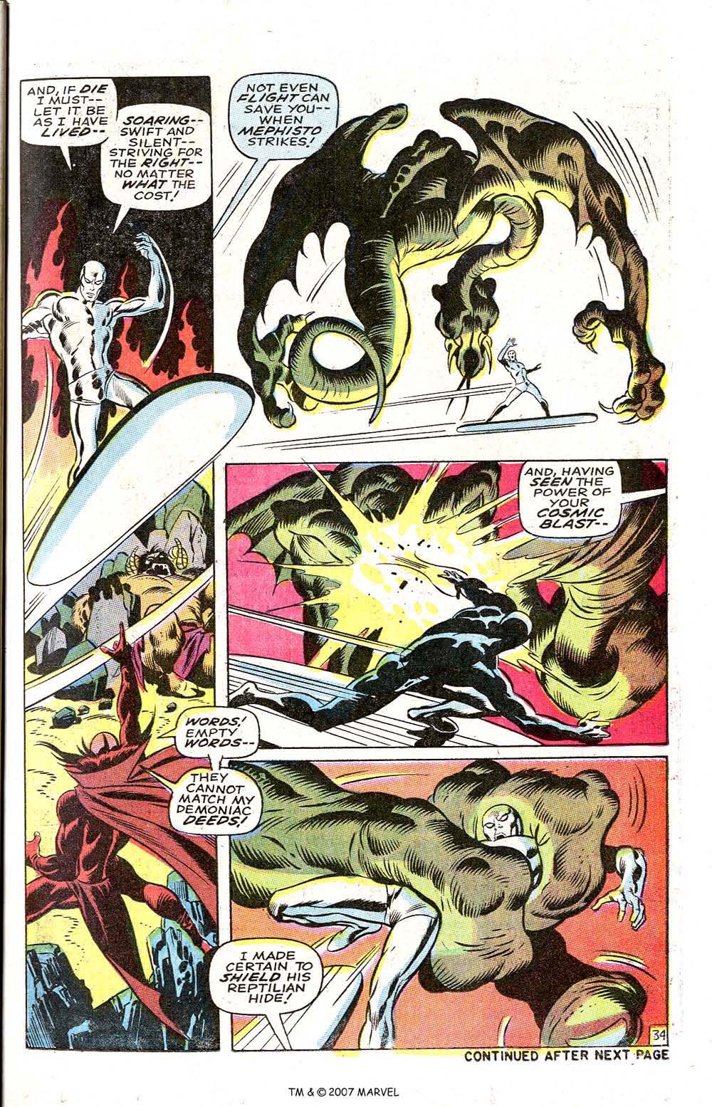 Read online Silver Surfer (1968) comic -  Issue #3 - 41