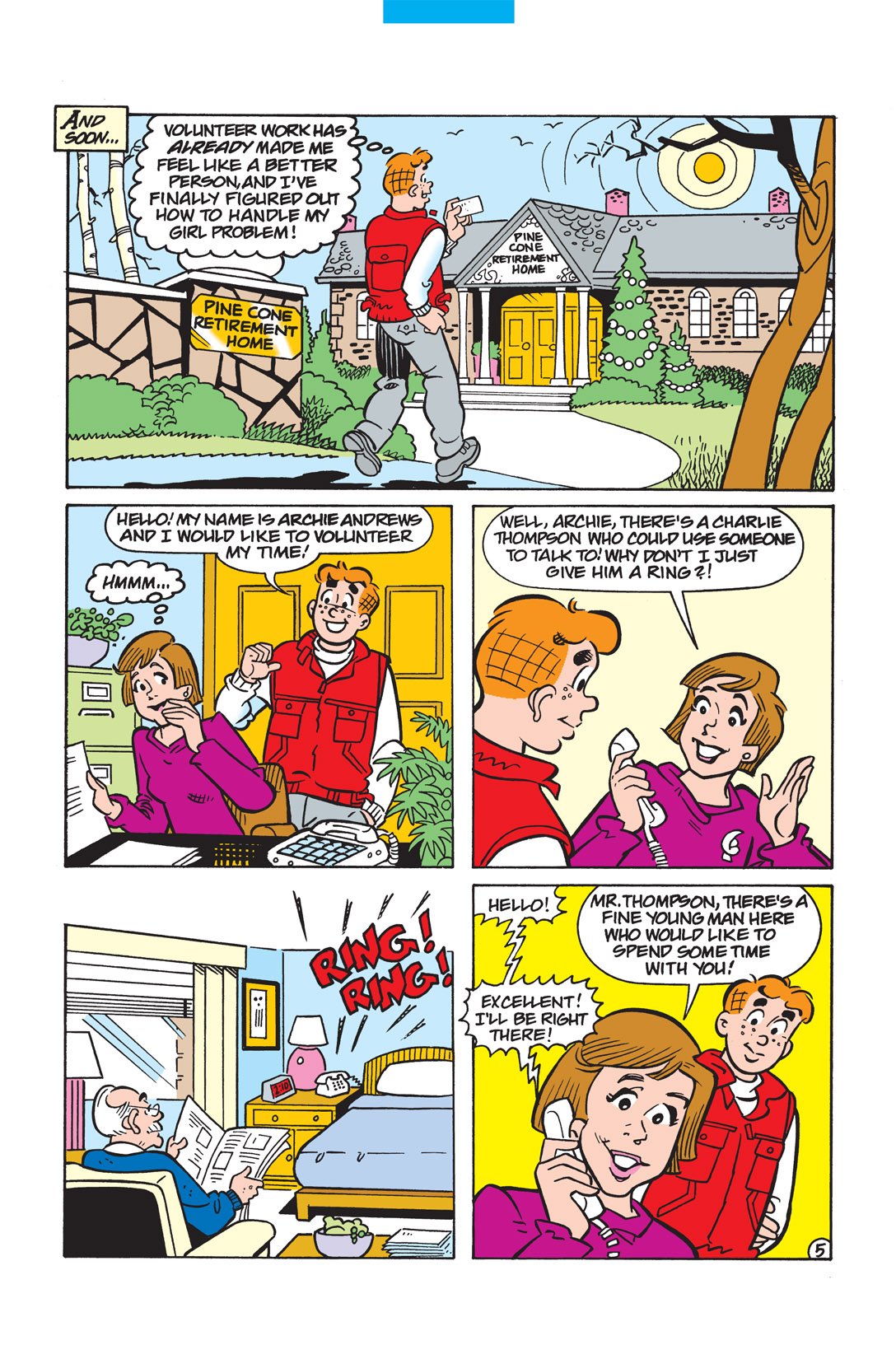 Read online Archie (1960) comic -  Issue #553 - 6