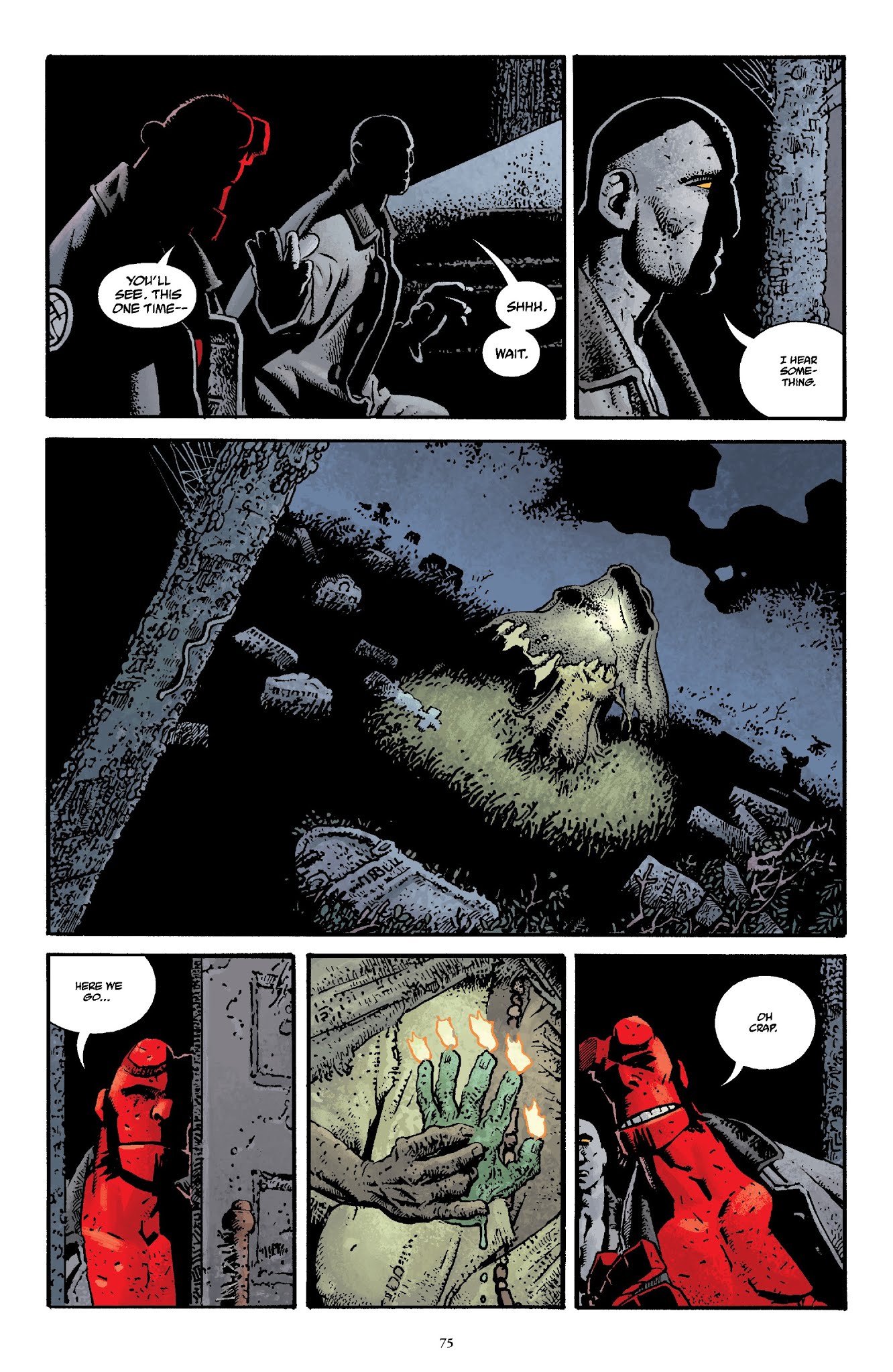 Read online Hellboy Omnibus comic -  Issue # TPB 2 (Part 1) - 76