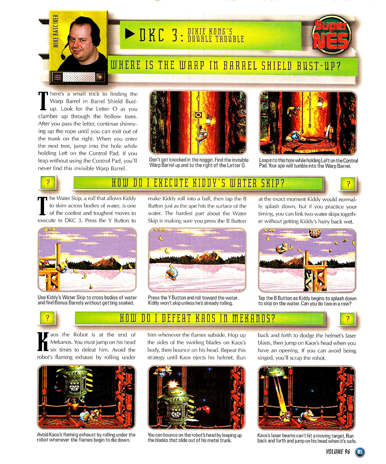 Read online Nintendo Power comic -  Issue #96 - 95