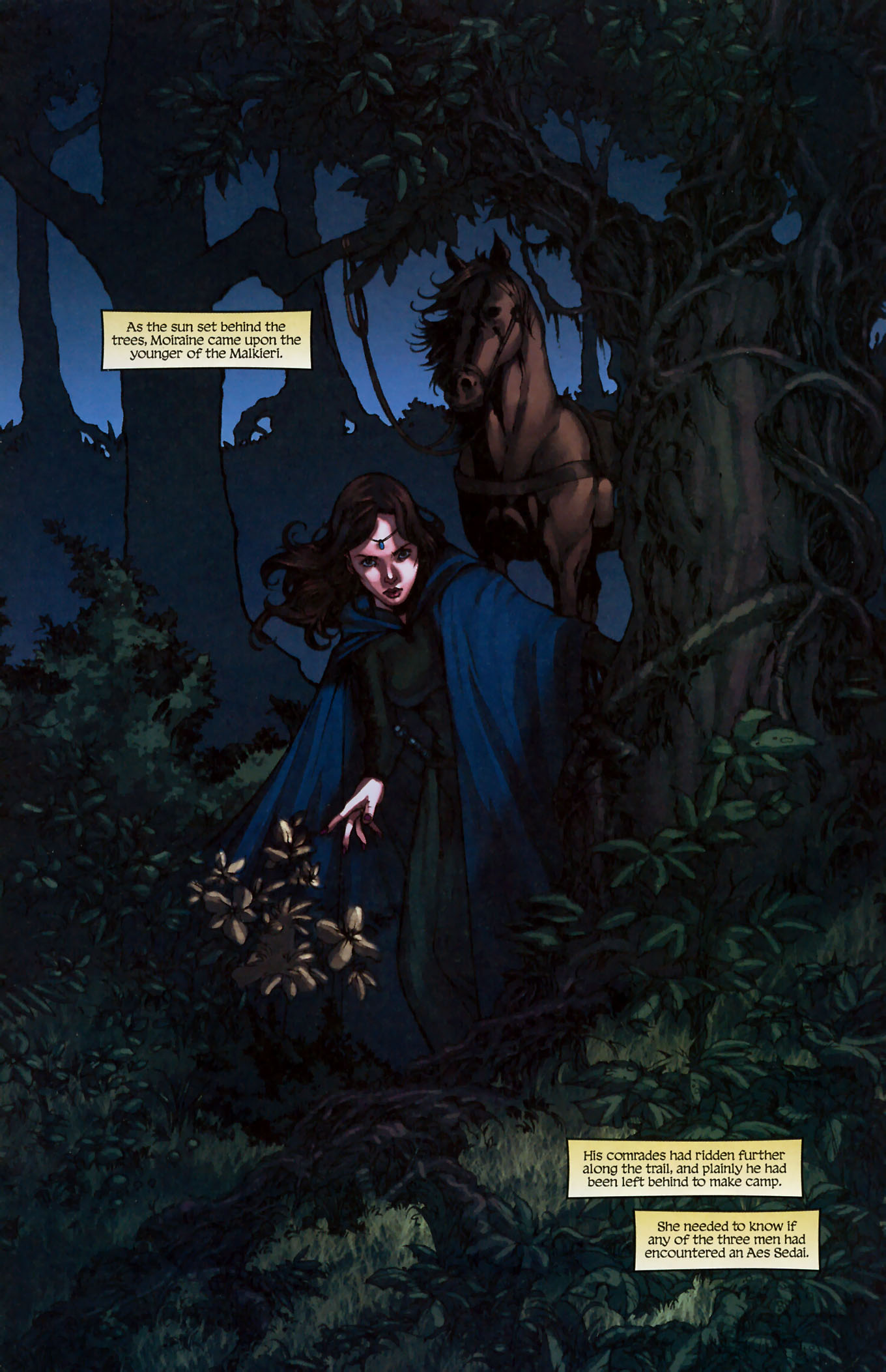 Read online Robert Jordan's The Wheel of Time: New Spring comic -  Issue #7 - 3