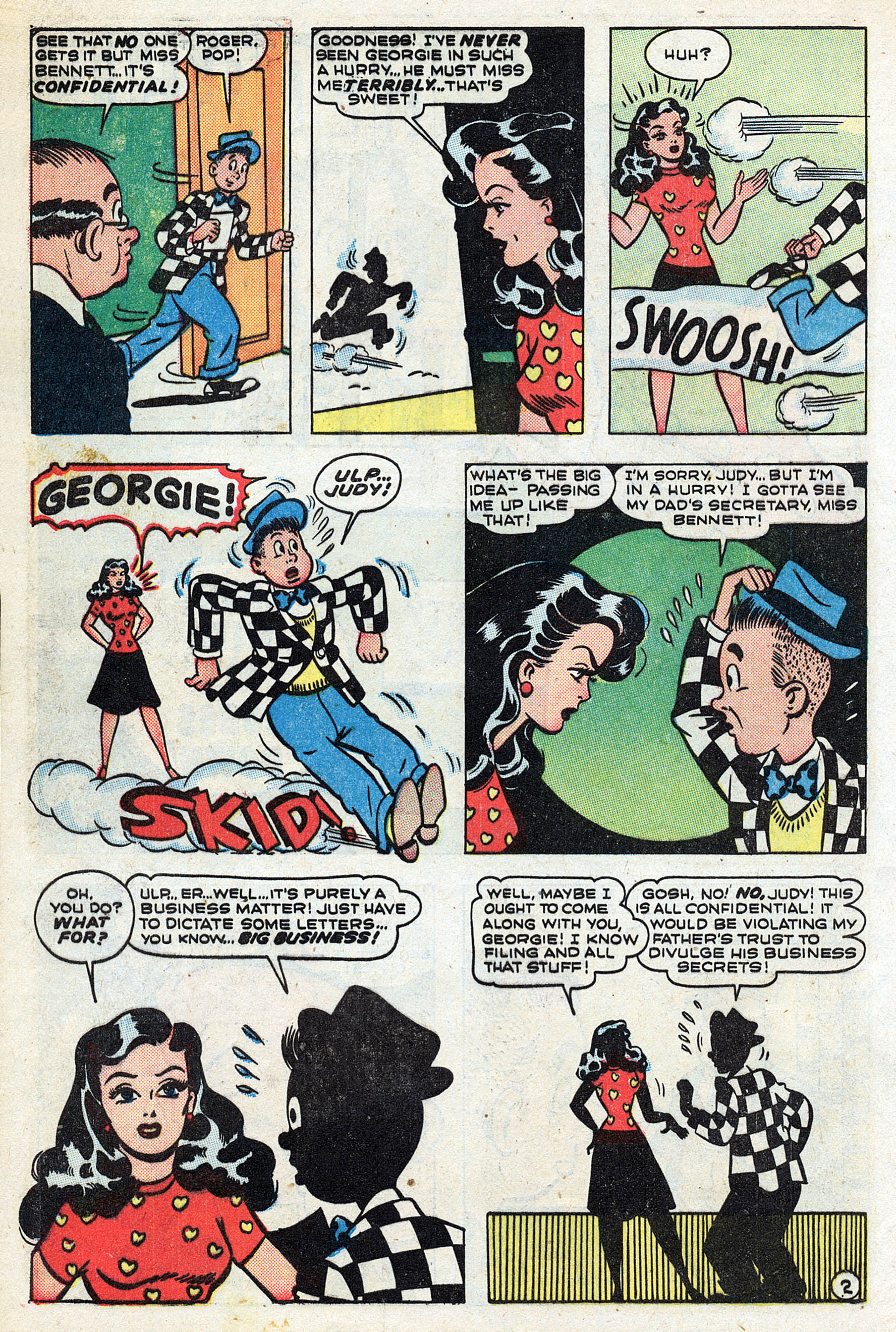 Read online Georgie Comics (1945) comic -  Issue #18 - 42