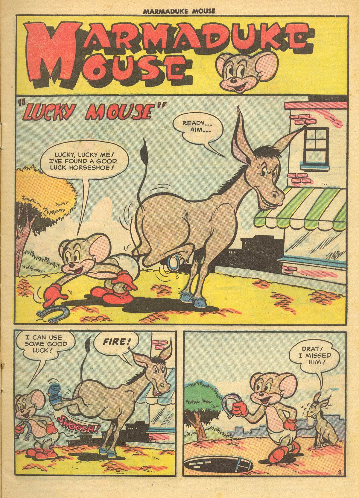 Read online Marmaduke Mouse comic -  Issue #65 - 9