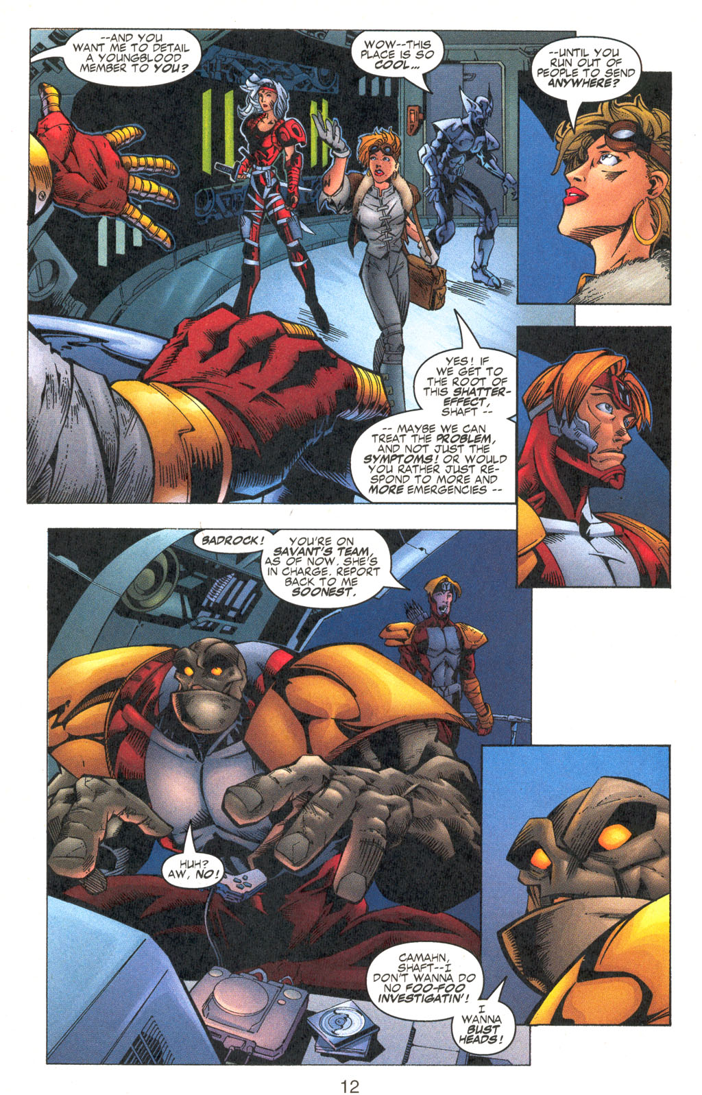 Read online Shattered Image comic -  Issue #2 - 12