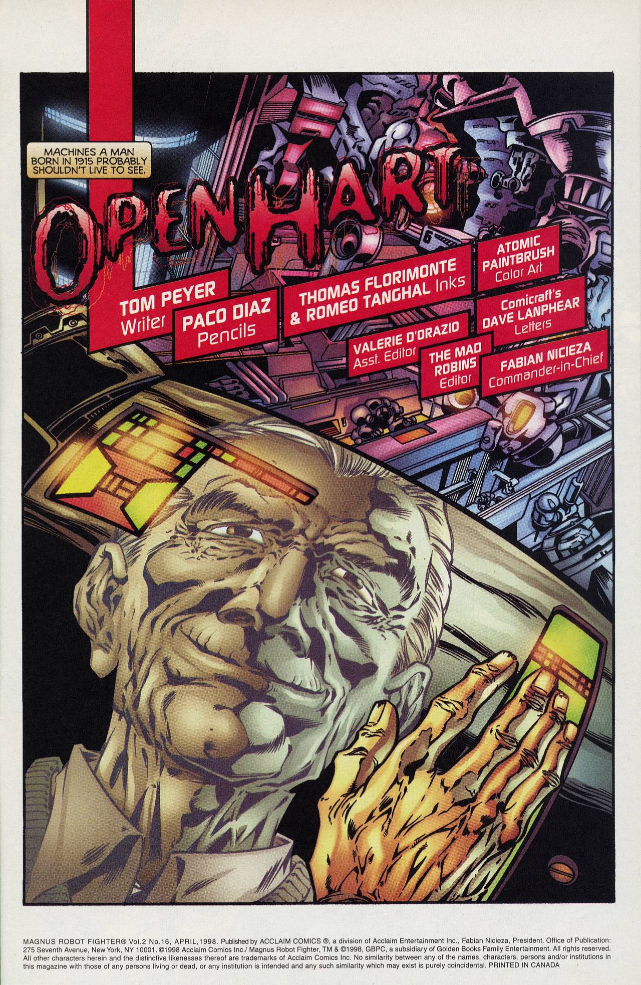 Read online Magnus Robot Fighter (1997) comic -  Issue #16 - 4