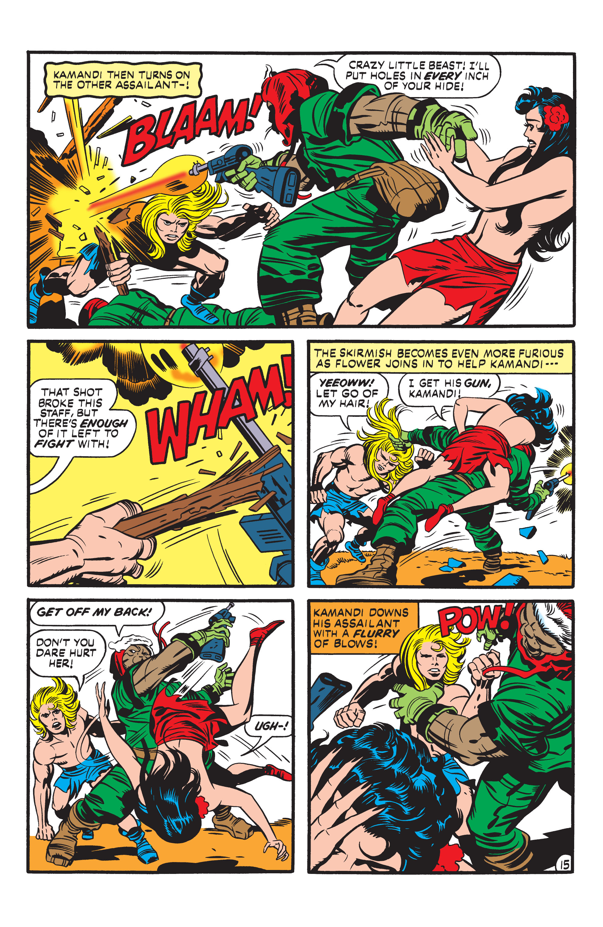 Read online Kamandi, The Last Boy On Earth comic -  Issue #6 - 15