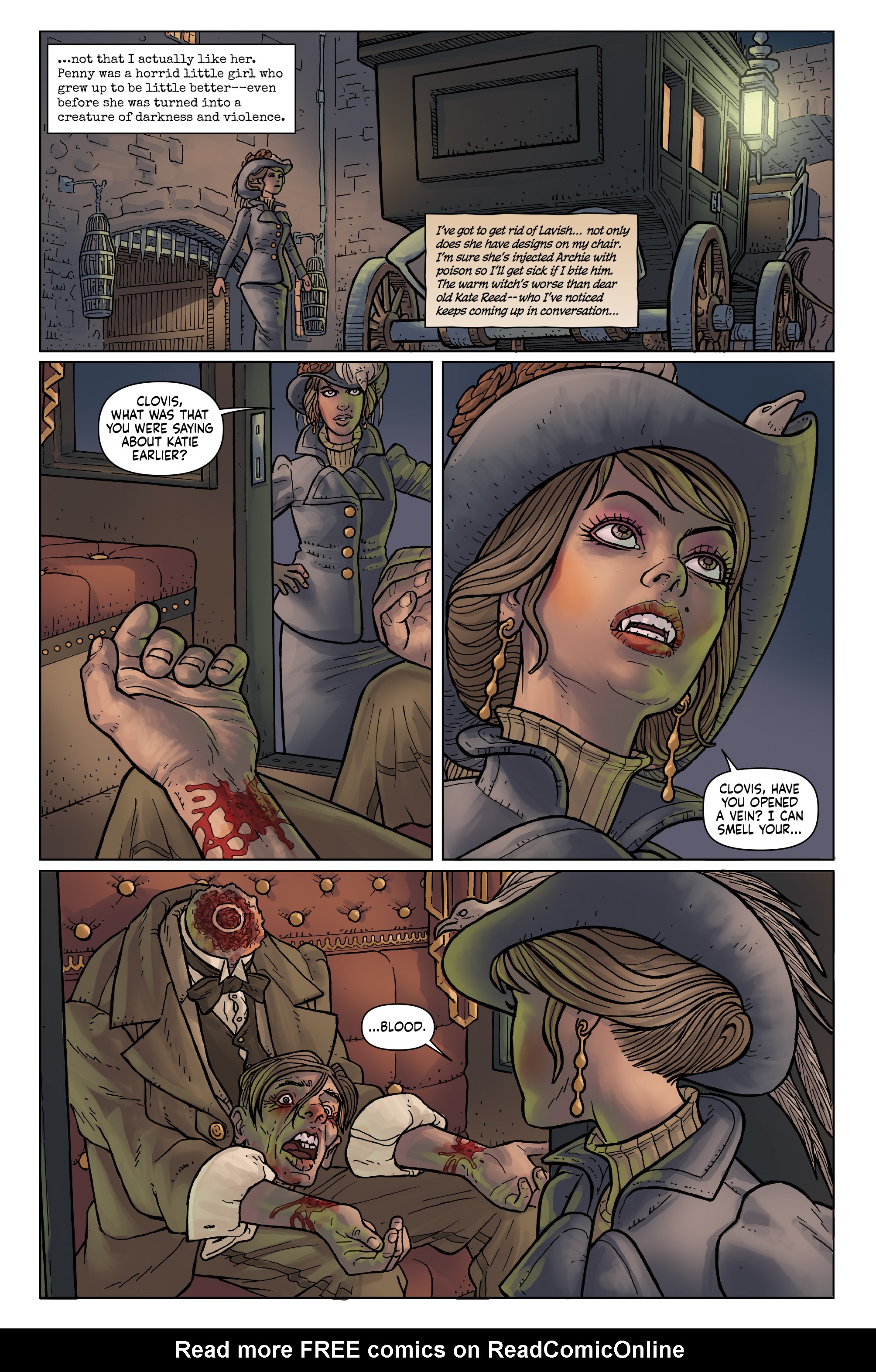 Read online Anno Dracula comic -  Issue #2 - 21