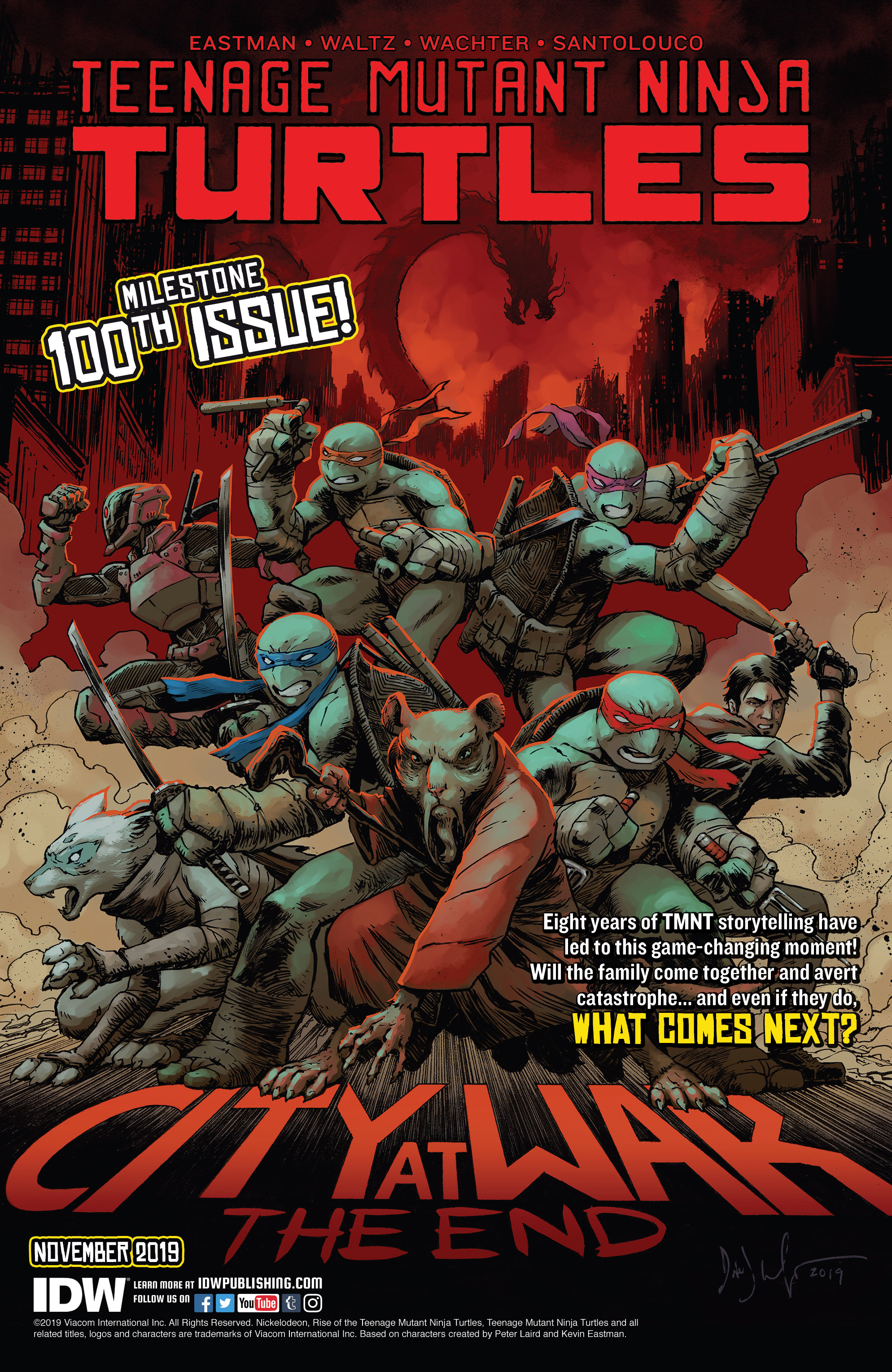 Read online Teenage Mutant Ninja Turtles: Road To 100 comic -  Issue # Full - 19