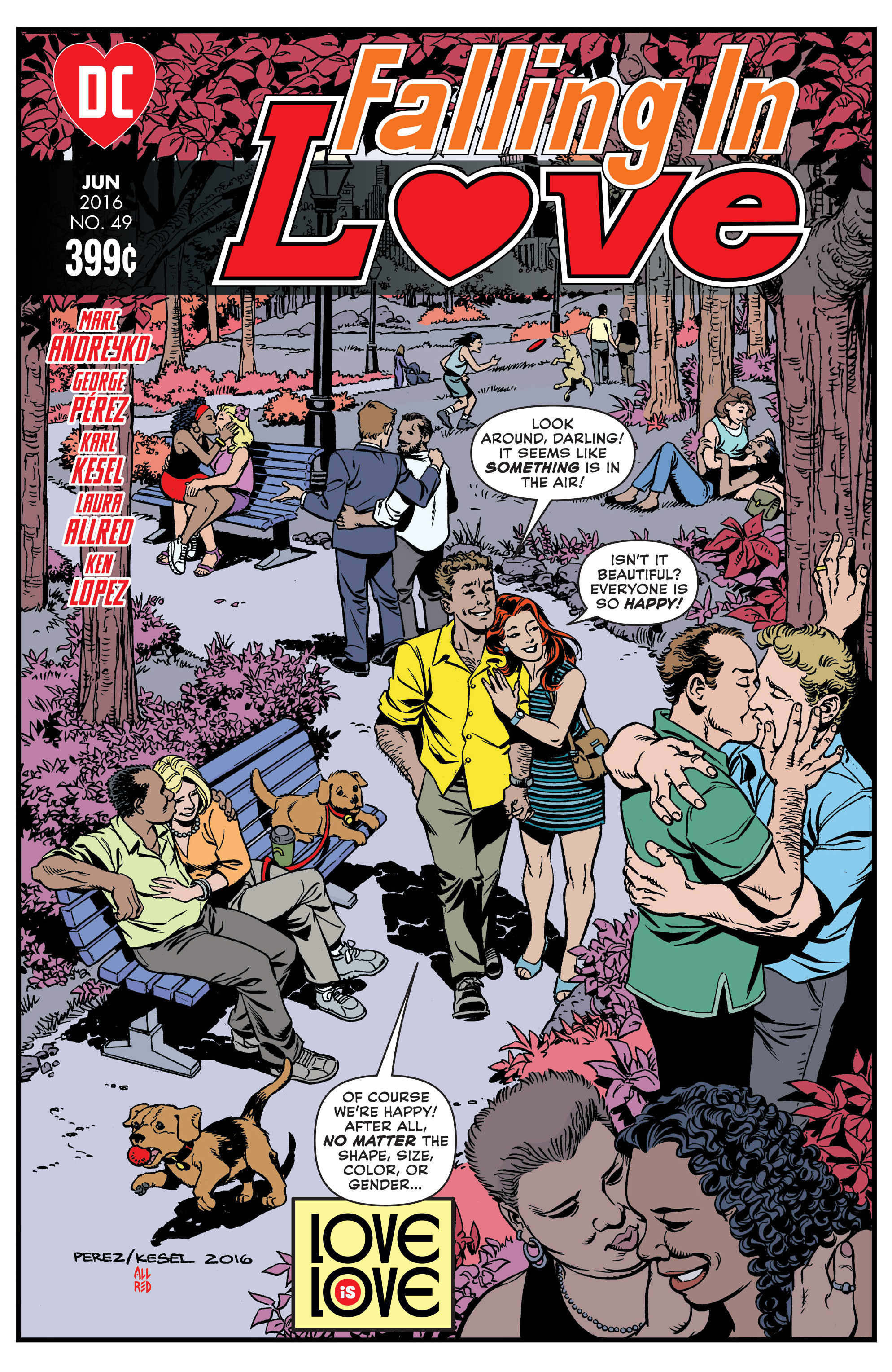 Read online Love Is Love comic -  Issue # TPB - 131