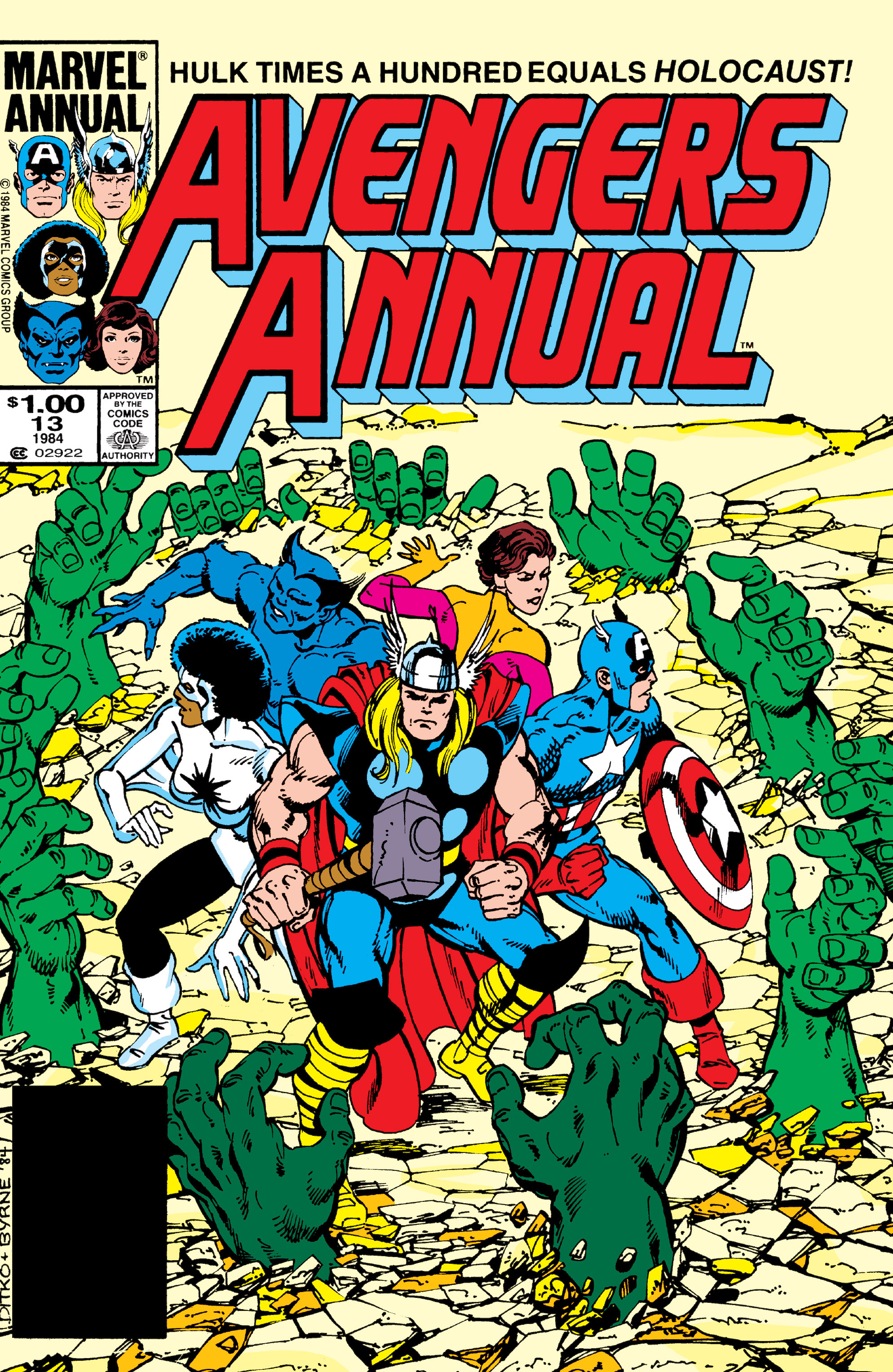 Read online The Avengers (1963) comic -  Issue # _Annual 13 - 1