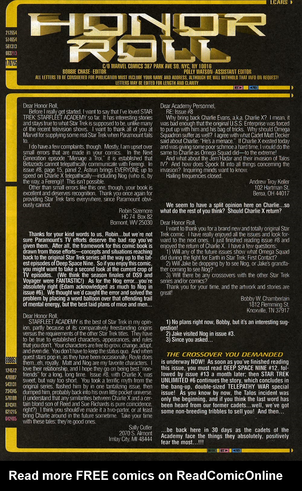 Read online Star Trek: Starfleet Academy (1996) comic -  Issue #12 - 34