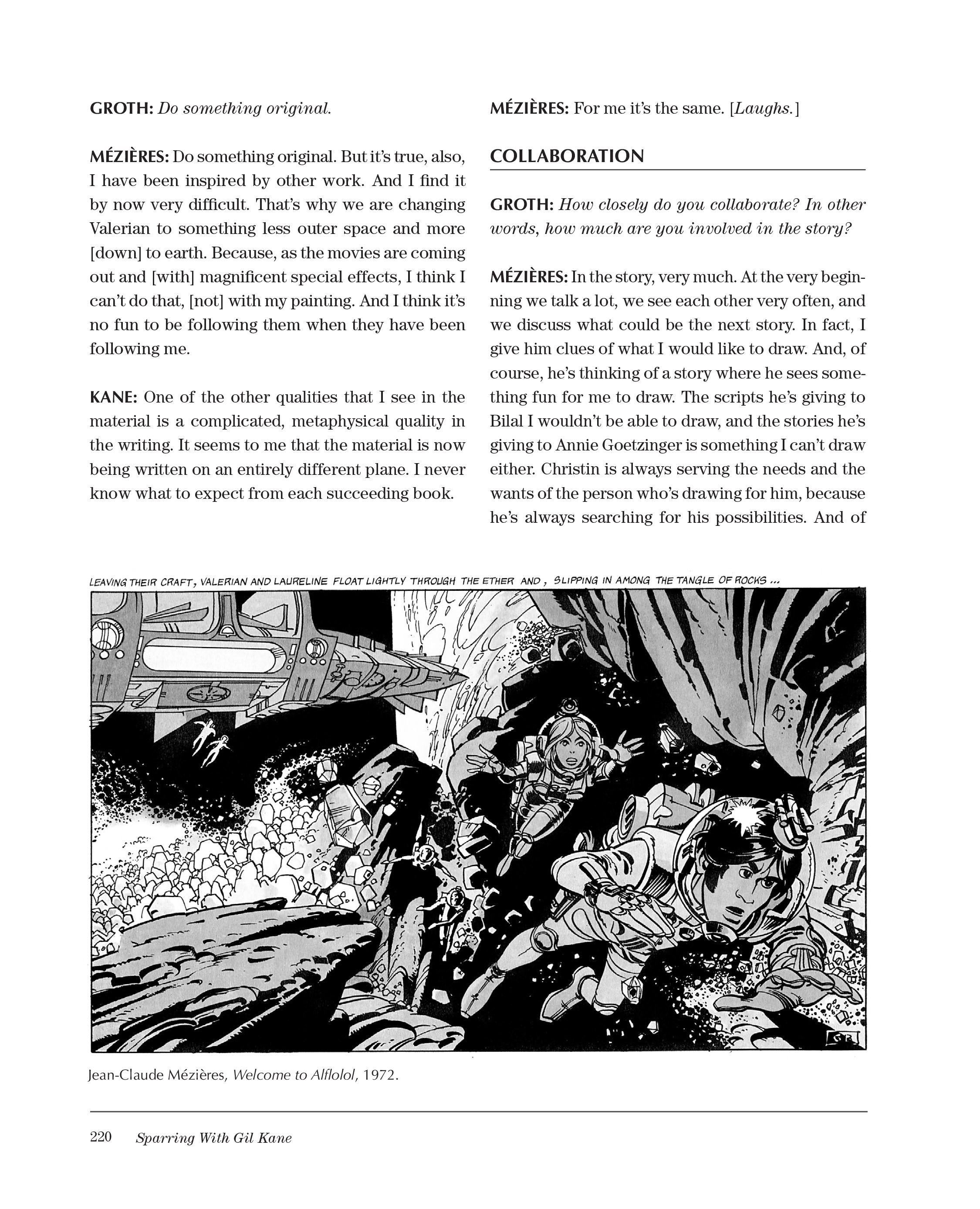 Read online Sparring With Gil Kane: Colloquies On Comic Art and Aesthetics comic -  Issue # TPB (Part 3) - 20