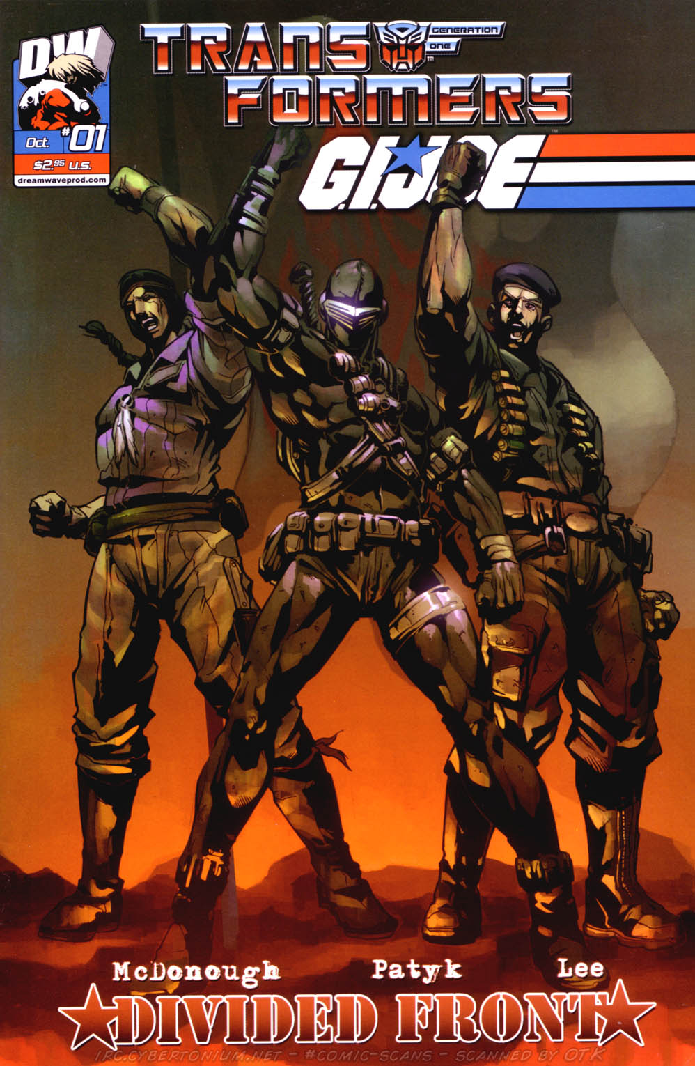 Read online Transformers/G.I. Joe: Divided Front comic -  Issue # Full - 1