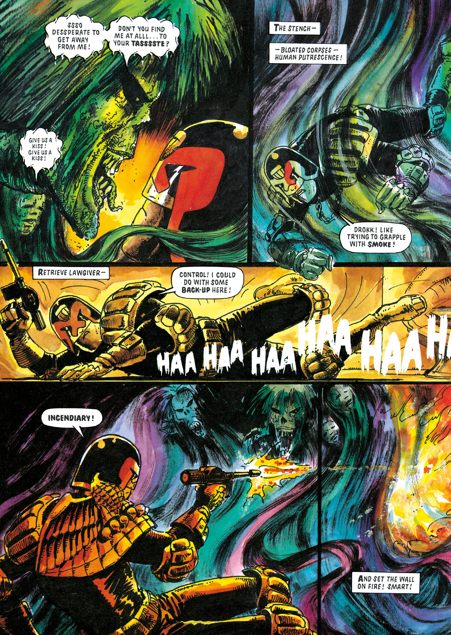 Read online Essential Judge Dredd: Necropolis comic -  Issue # TPB (Part 1) - 46