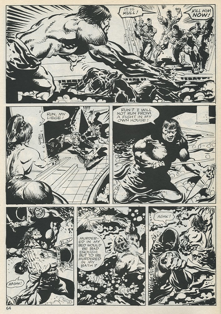 Read online The Savage Sword Of Conan comic -  Issue #131 - 64