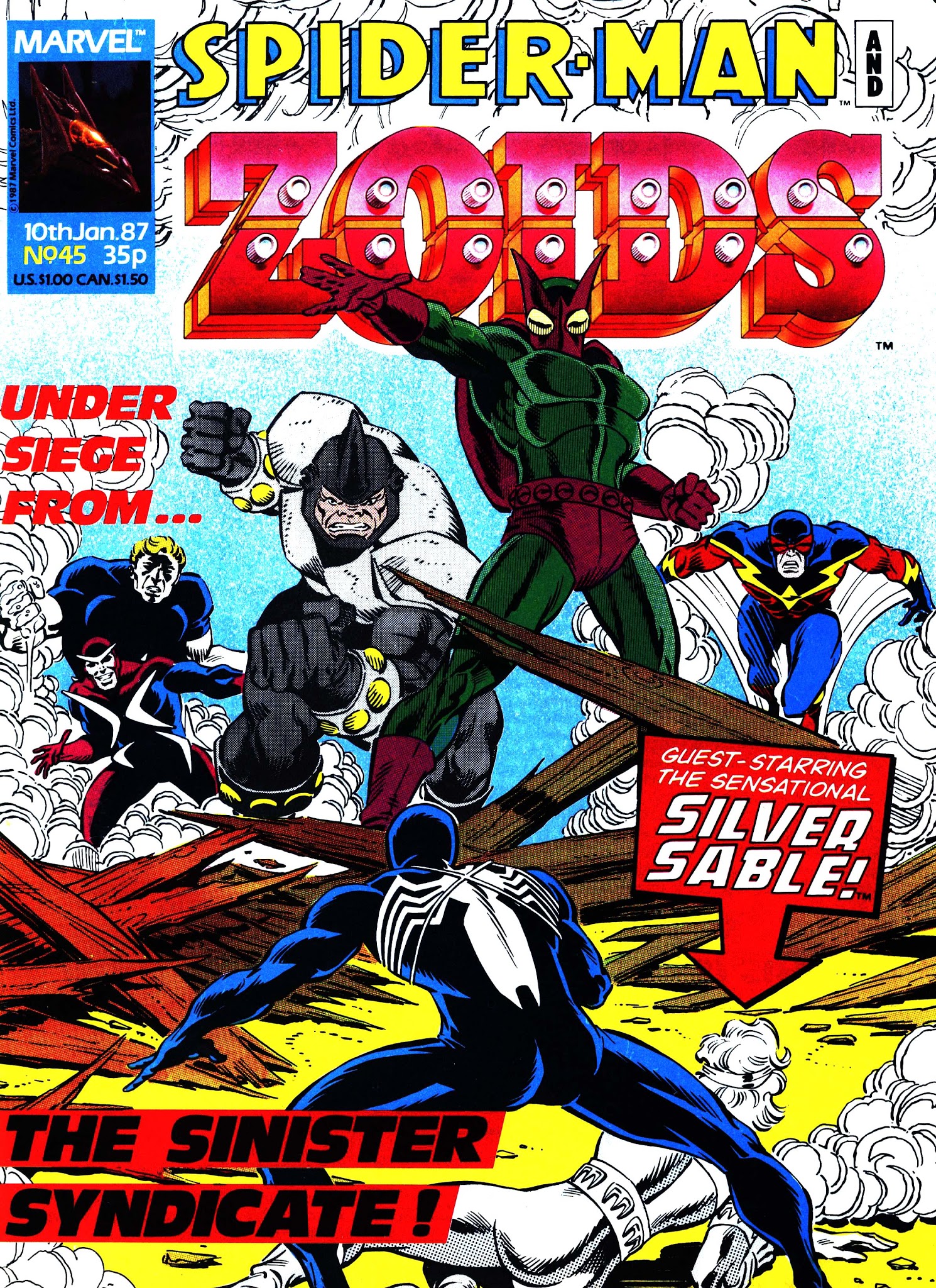 Read online Spider-Man and Zoids comic -  Issue #45 - 1