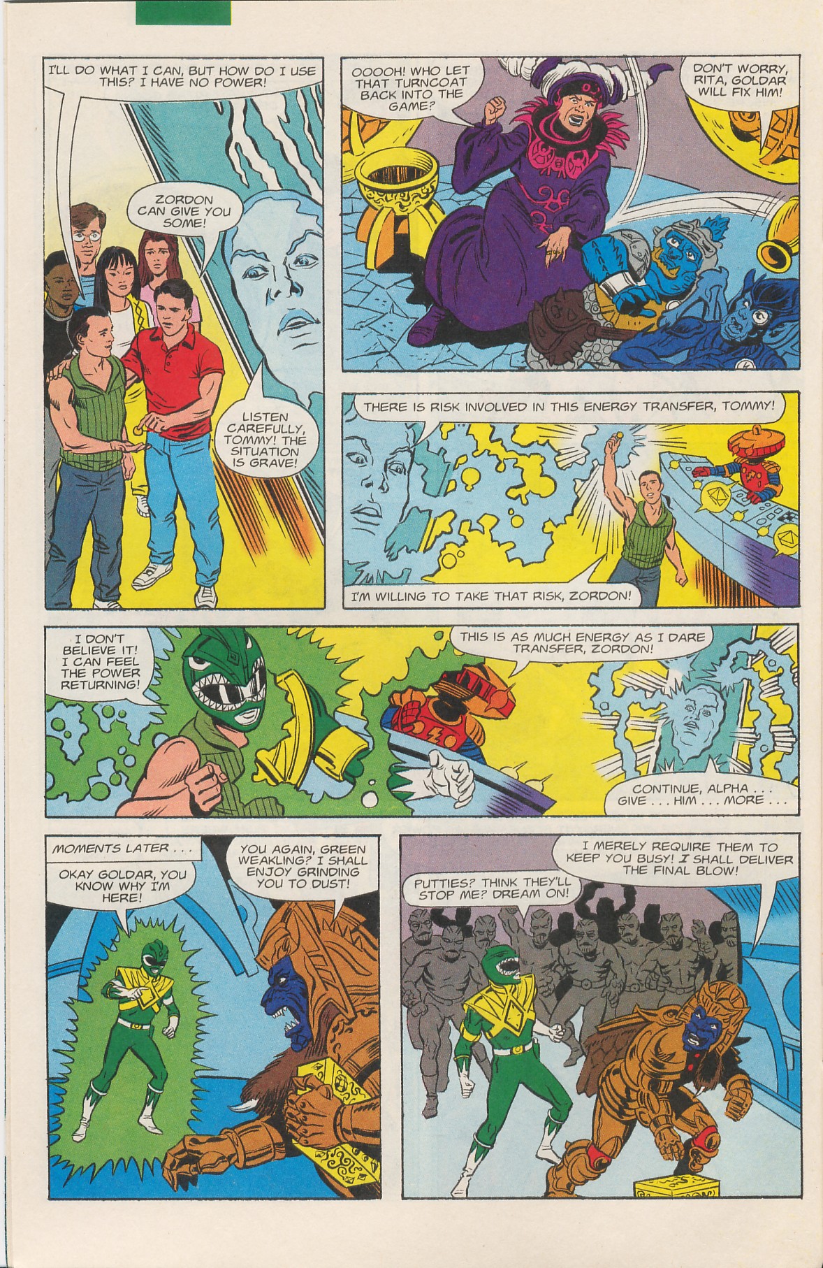Read online Mighty Morphin Power Rangers Saga comic -  Issue #2 - 28
