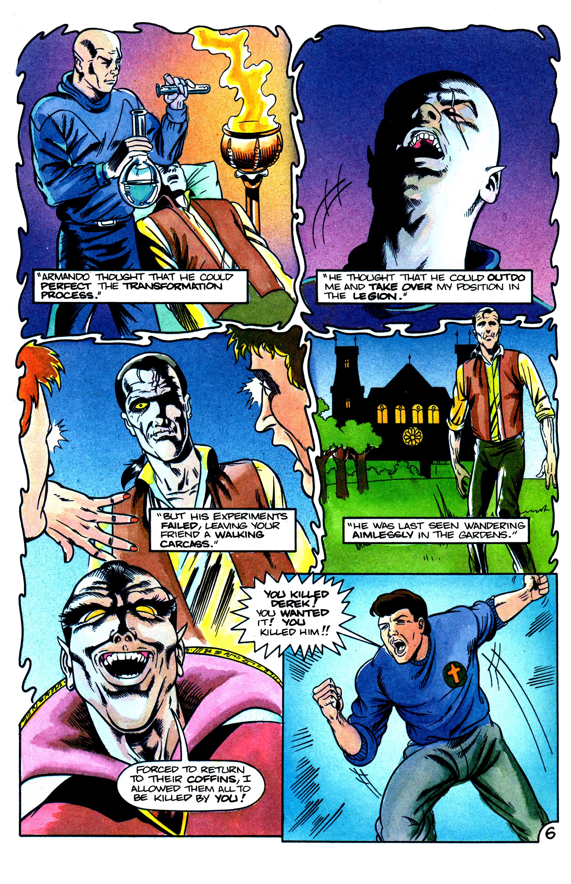 Read online Fright Night (1988) comic -  Issue #19 - 8