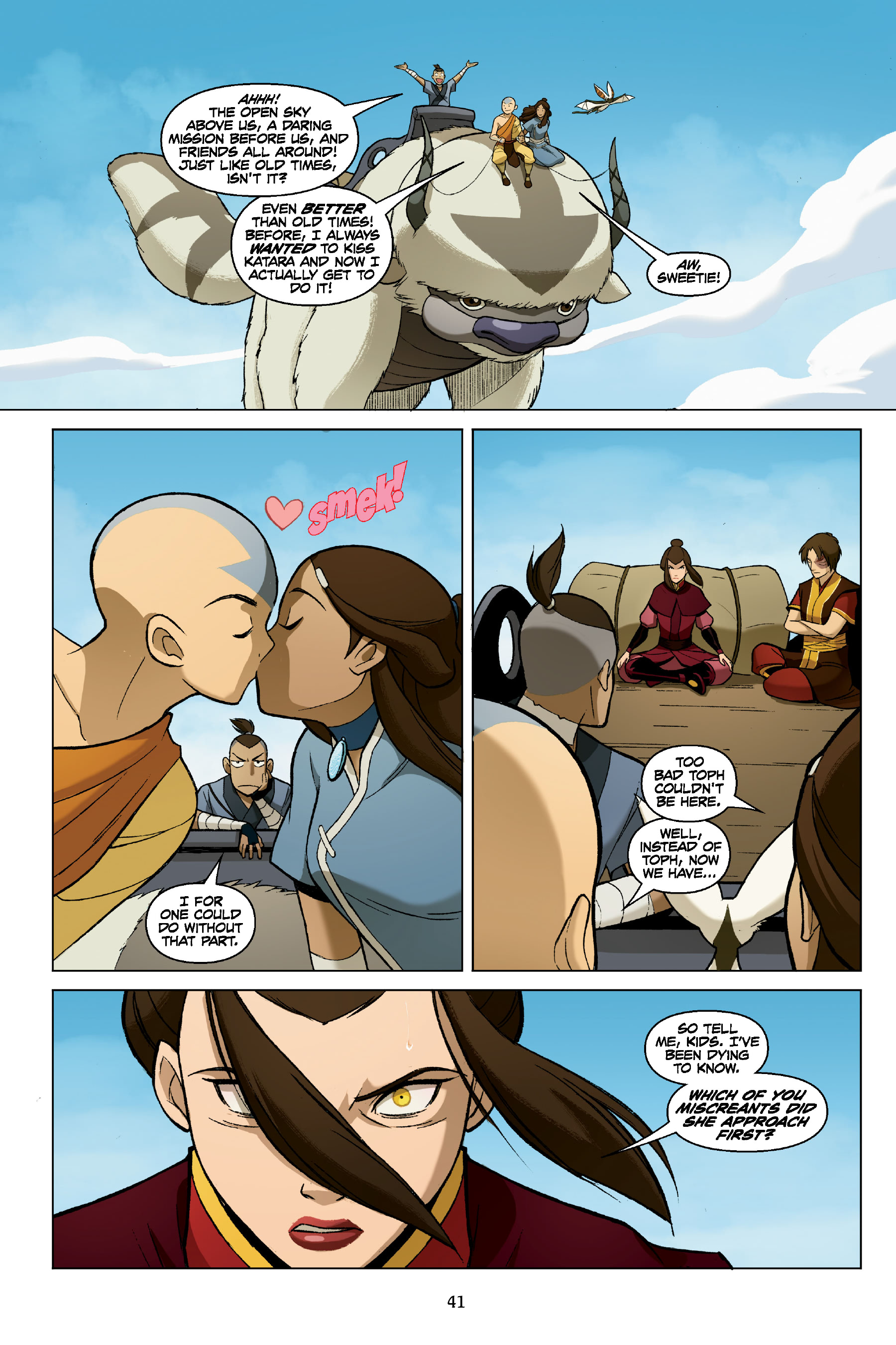 Read online Nickelodeon Avatar: The Last Airbender - The Search comic -  Issue # _TPB Omnibus (Part 1) - 42