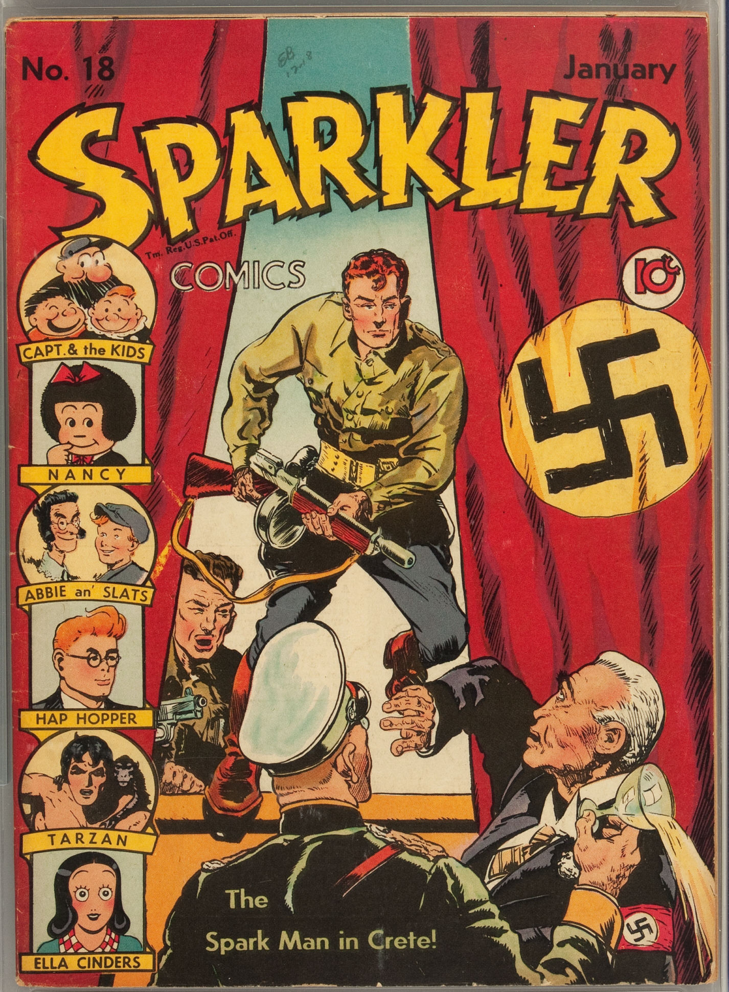 Read online Sparkler Comics comic -  Issue #18 - 1