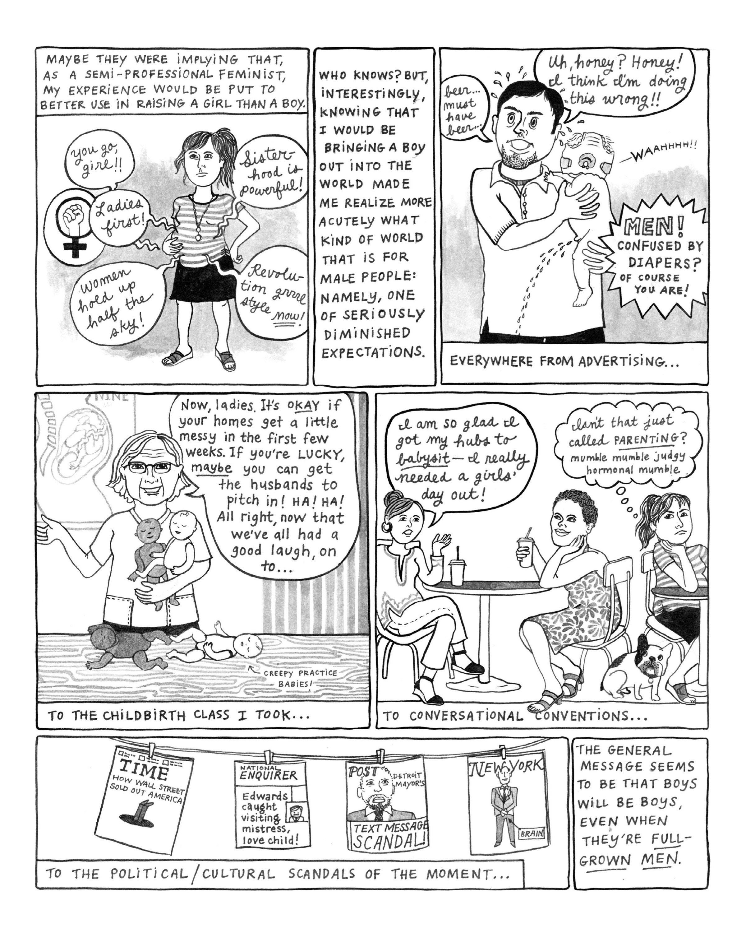 Read online The Big Feminist BUT: Comics About Women comic -  Issue # TPB (Part 2) - 80