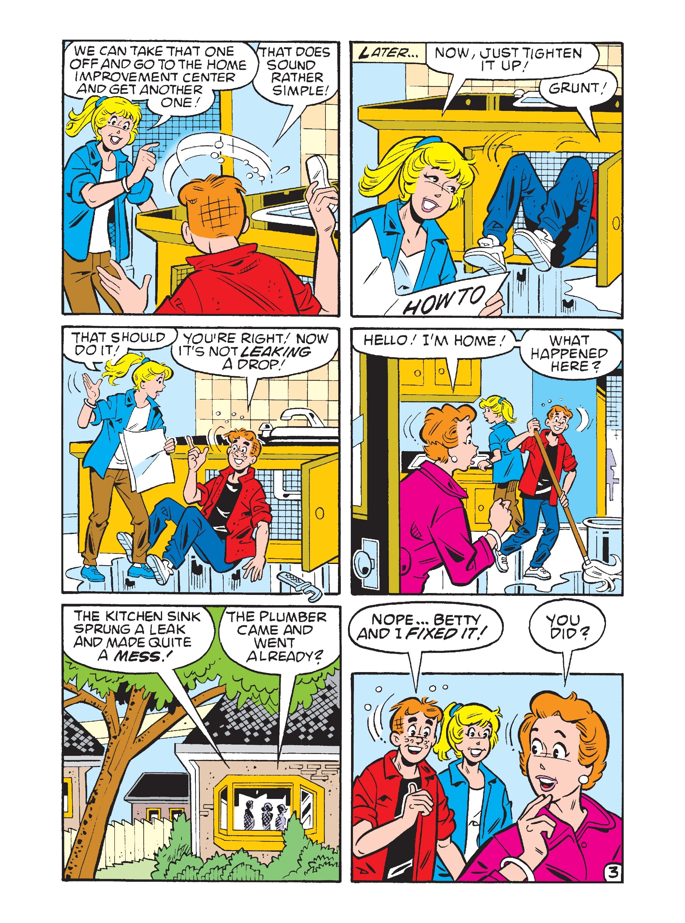 Read online Archie's Double Digest Magazine comic -  Issue #255 - 217