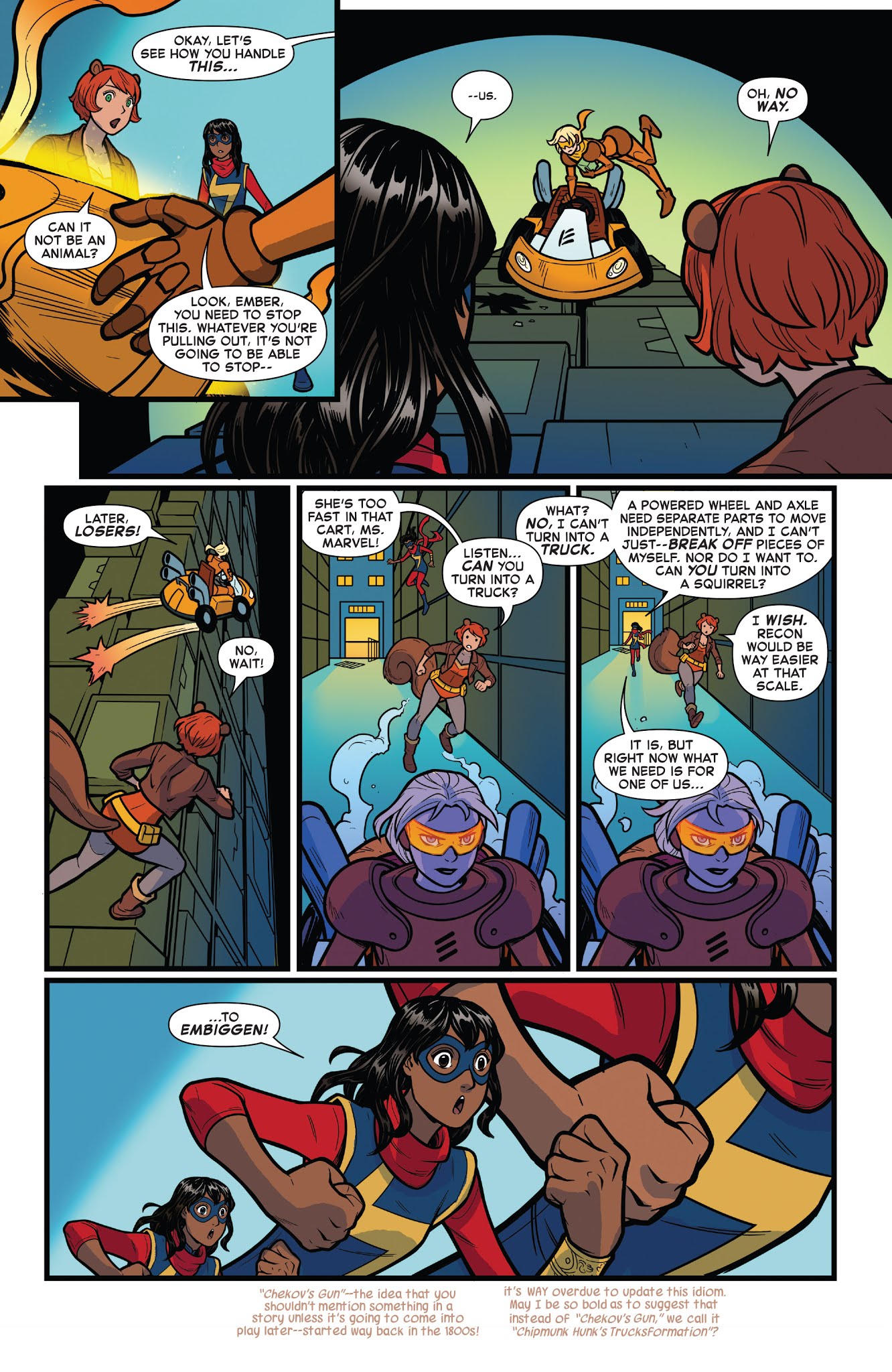 Read online Marvel Rising: Squirrel Girl & Ms. Marvel comic -  Issue # Full - 14