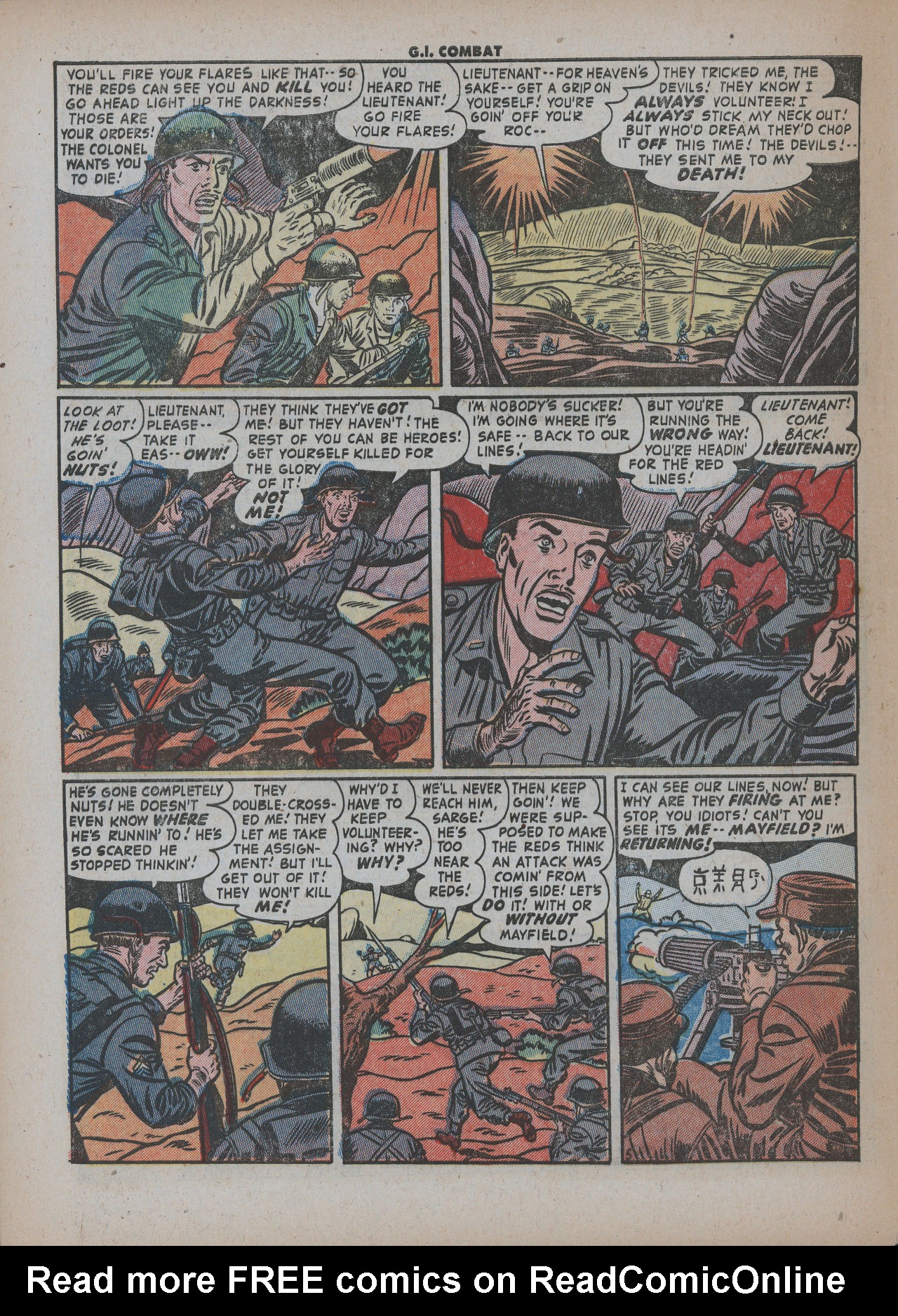 Read online G.I. Combat (1952) comic -  Issue #3 - 32