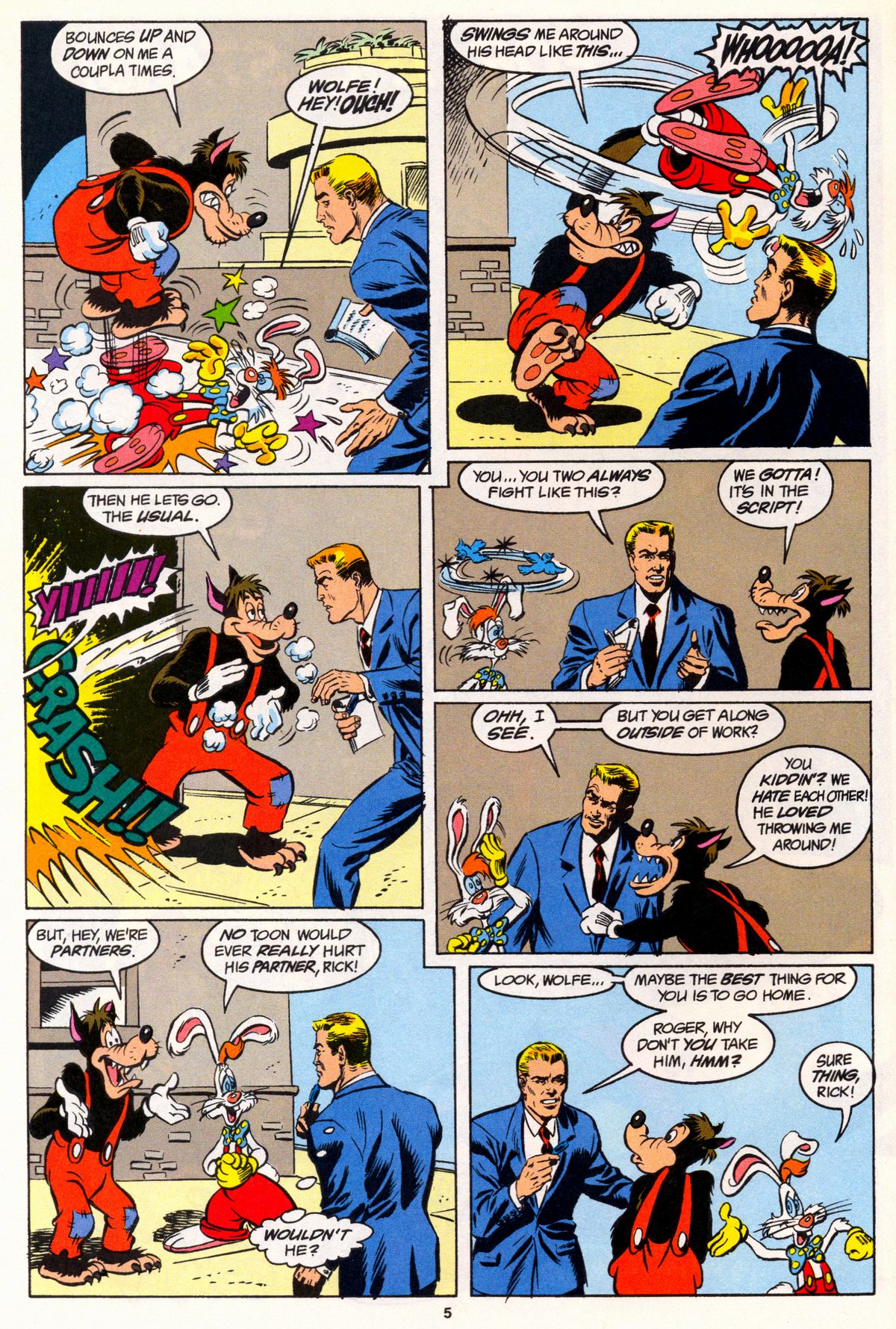 Read online Roger Rabbit comic -  Issue #5 - 8