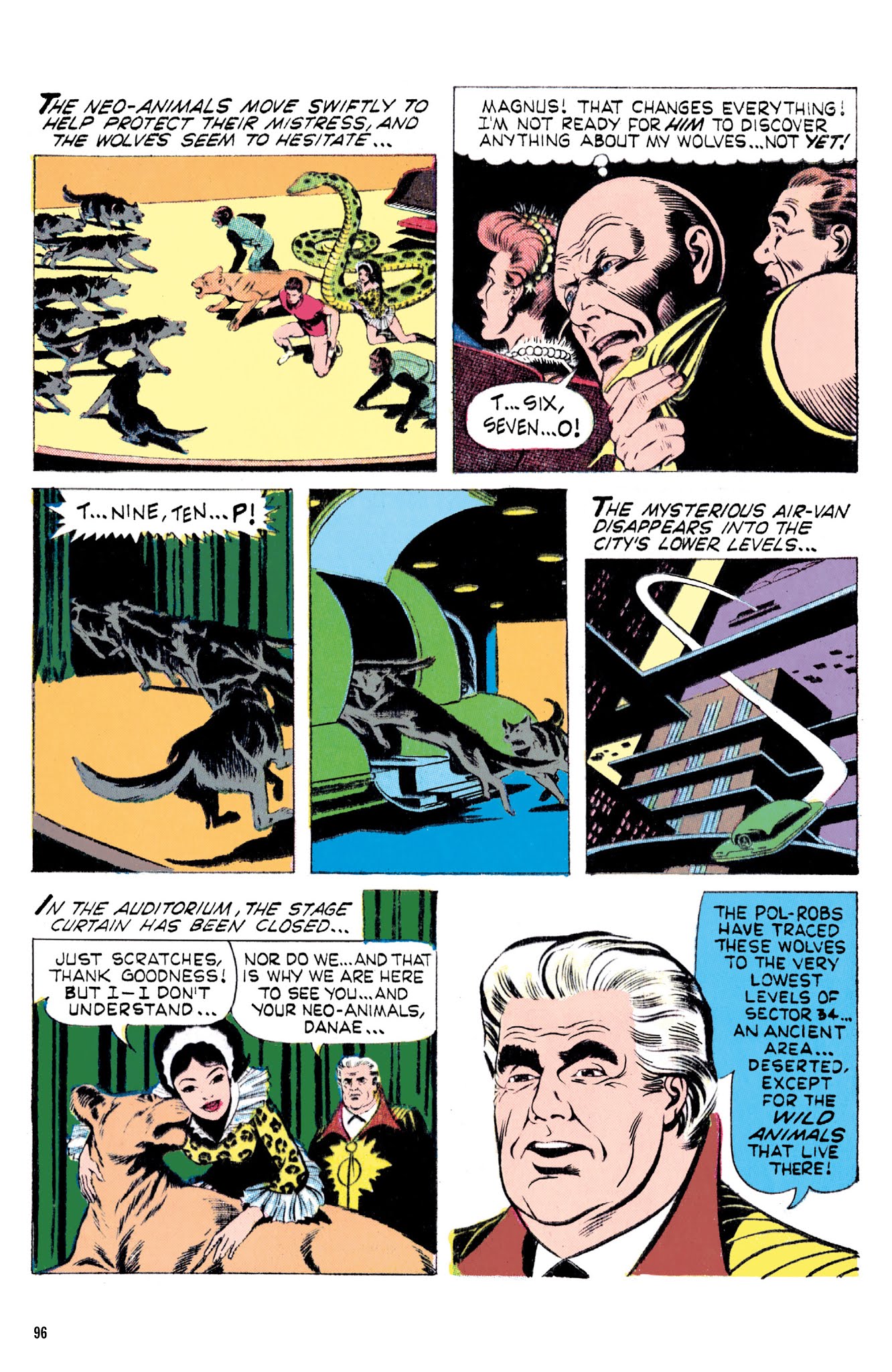 Read online Magnus, Robot Fighter Archives comic -  Issue # TPB 2 (Part 1) - 96