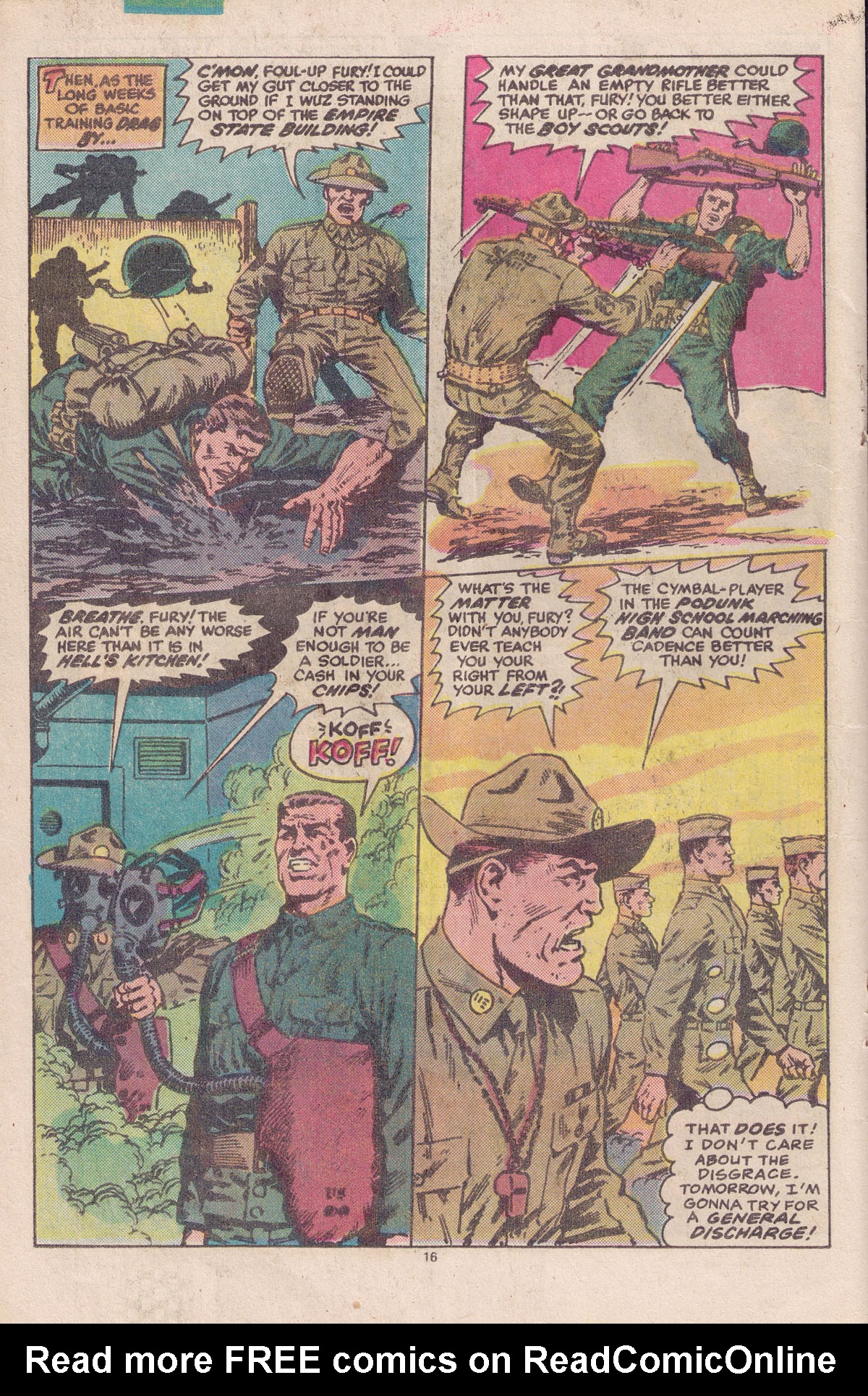 Read online Sgt. Fury comic -  Issue #158 - 18