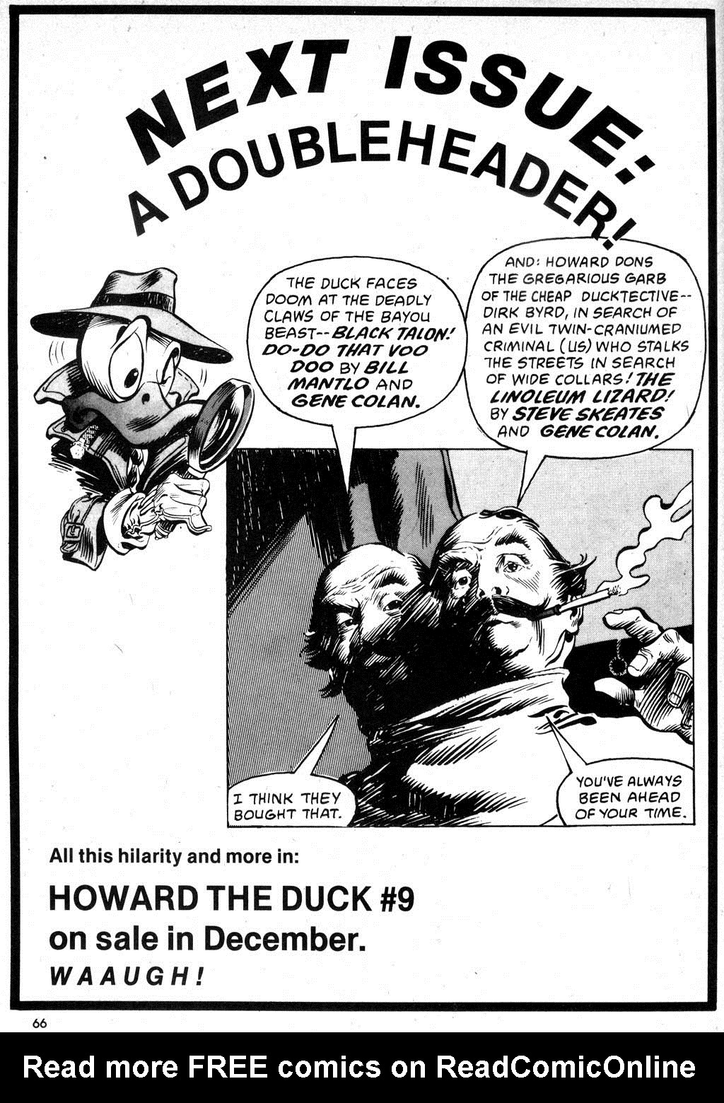 Howard the Duck (1979) Issue #8 #8 - English 65