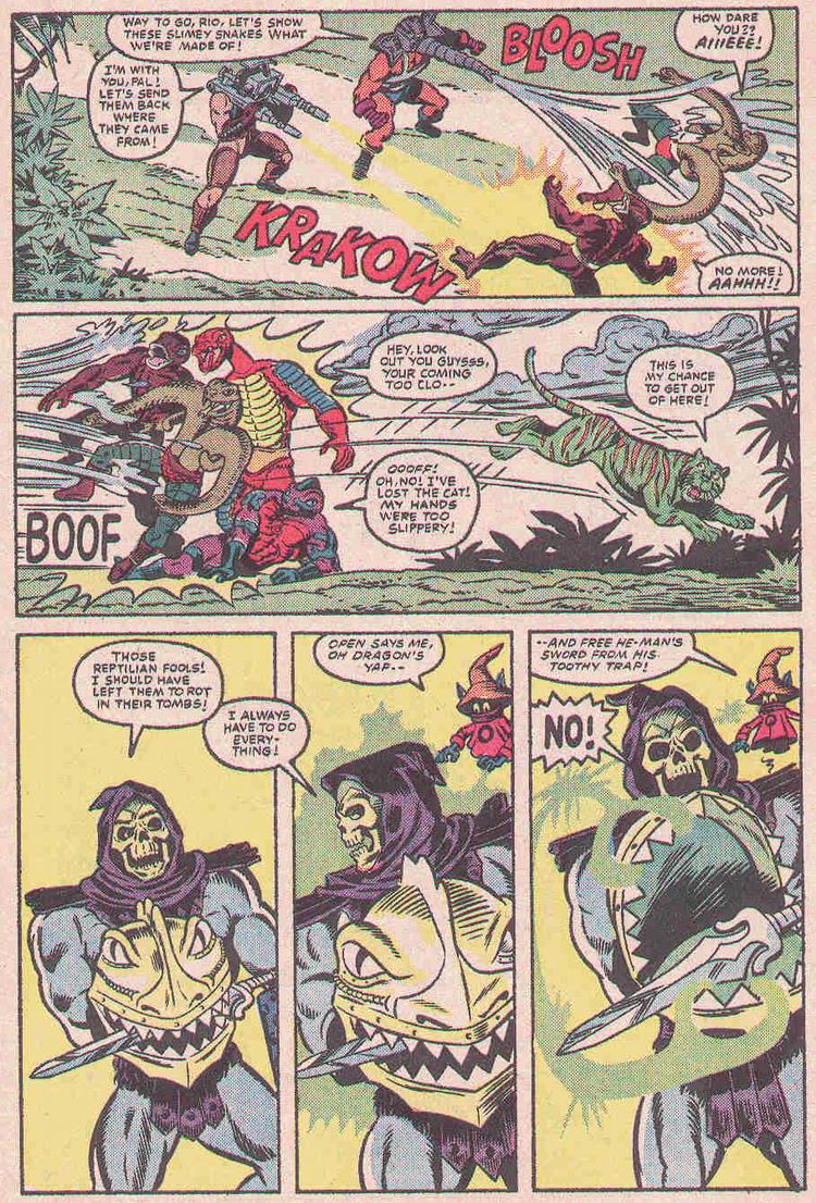 Read online Masters of the Universe (1986) comic -  Issue #4 - 21