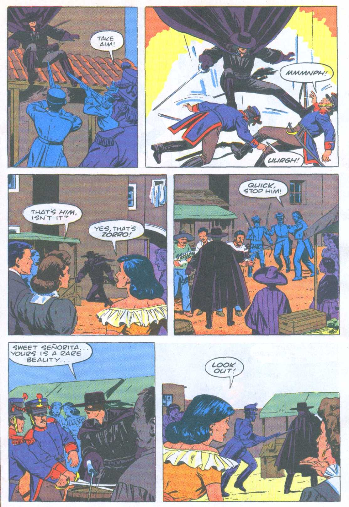 Read online Zorro (1990) comic -  Issue #6 - 10