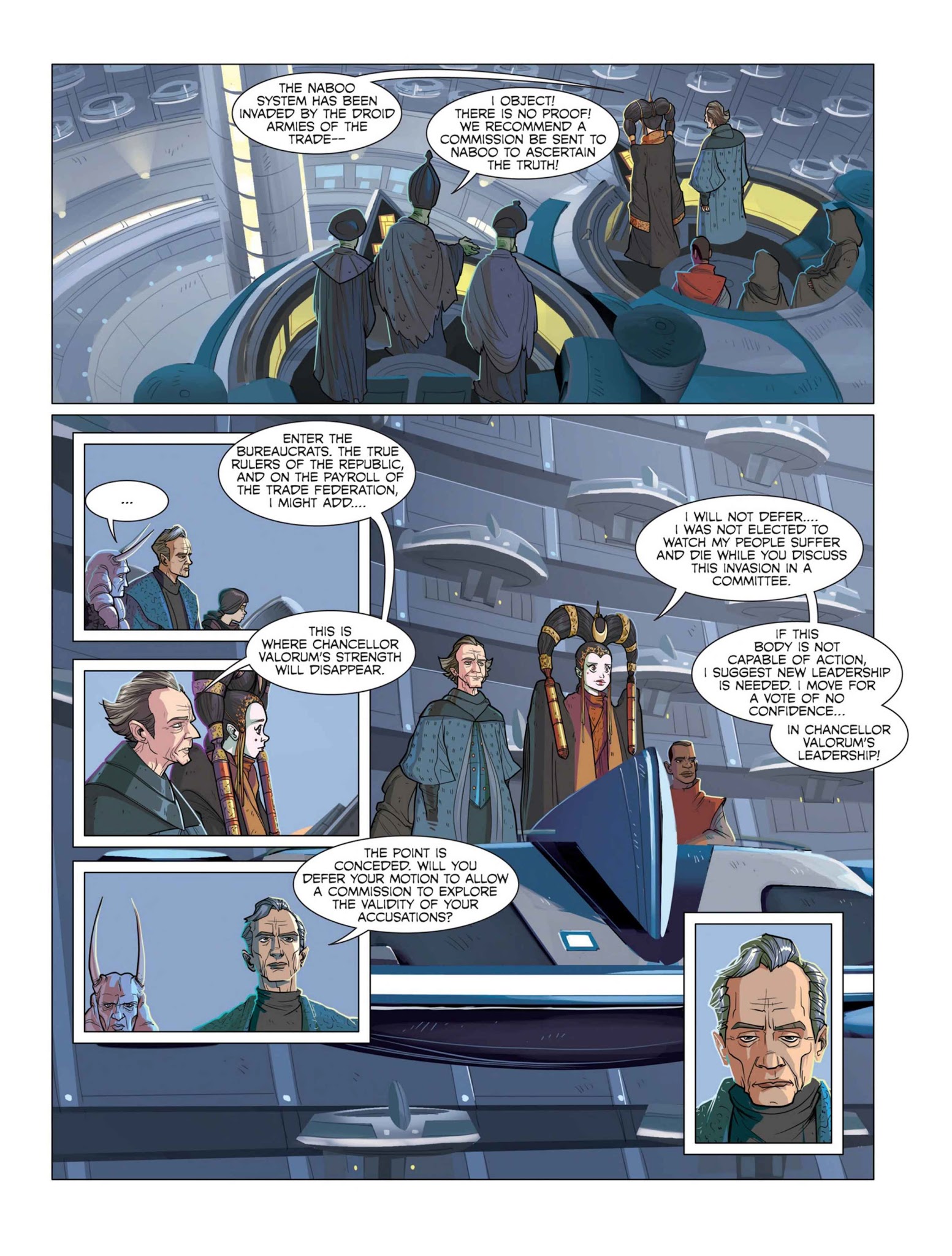 Read online Star Wars: The Prequel Trilogy: A Graphic Novel comic -  Issue # Full - 52