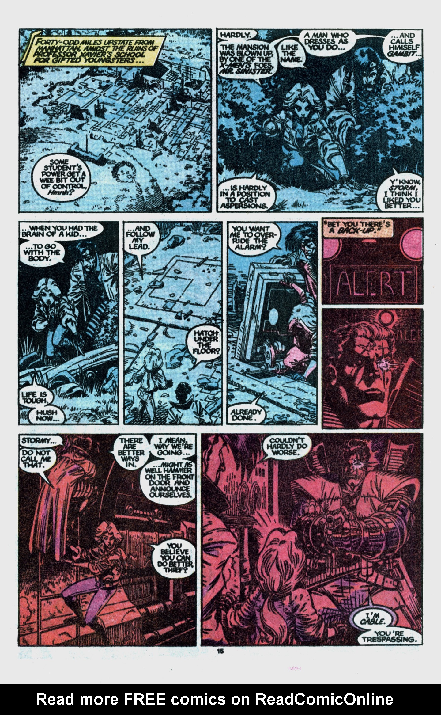 Read online Uncanny X-Men (1963) comic -  Issue # _Annual 14 - 14