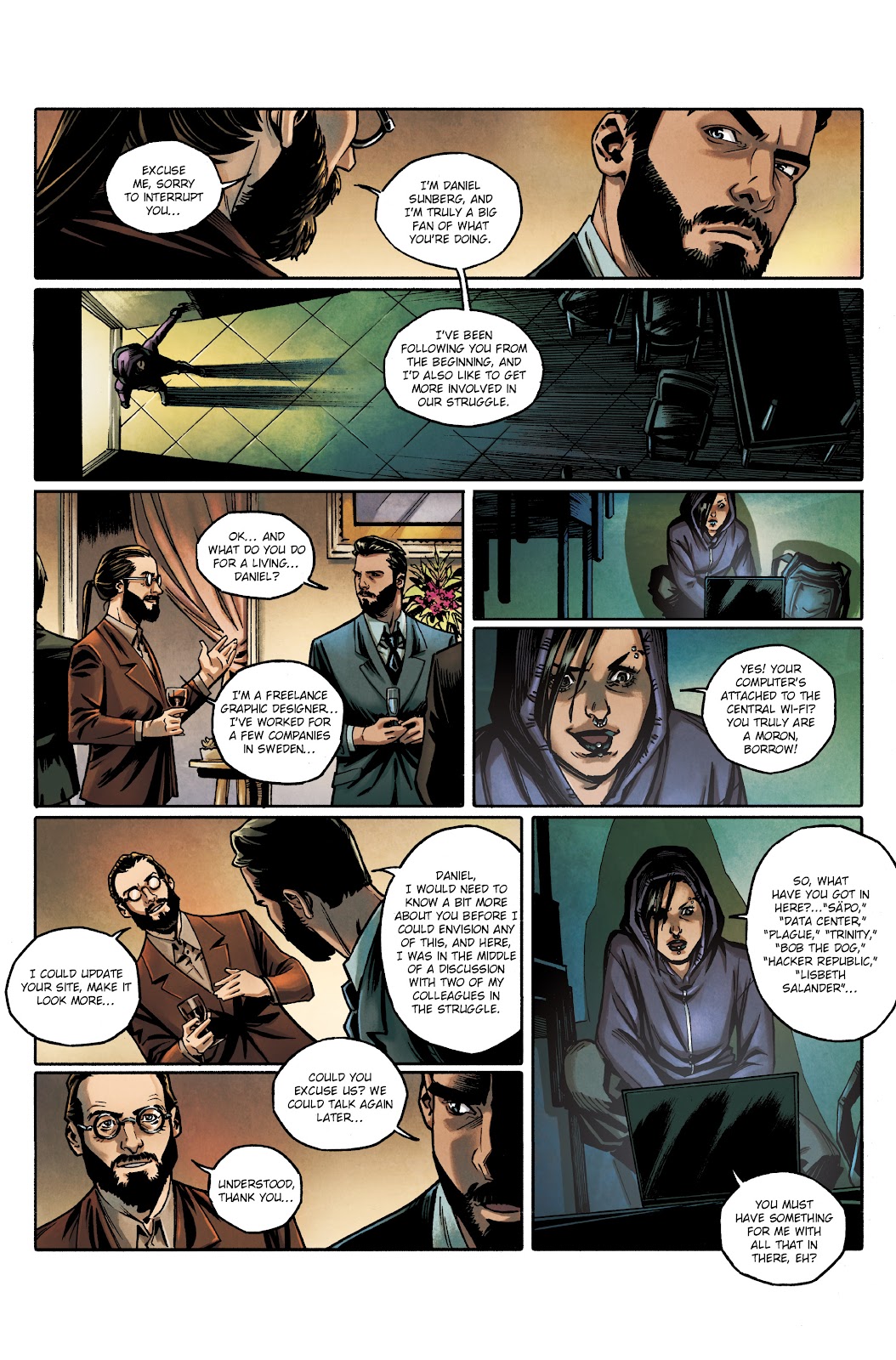 Millennium: The Girl Who Danced With Death issue 2 - Page 43