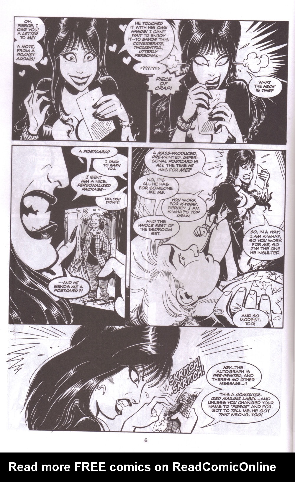 Read online Elvira, Mistress of the Dark comic -  Issue #70 - 8